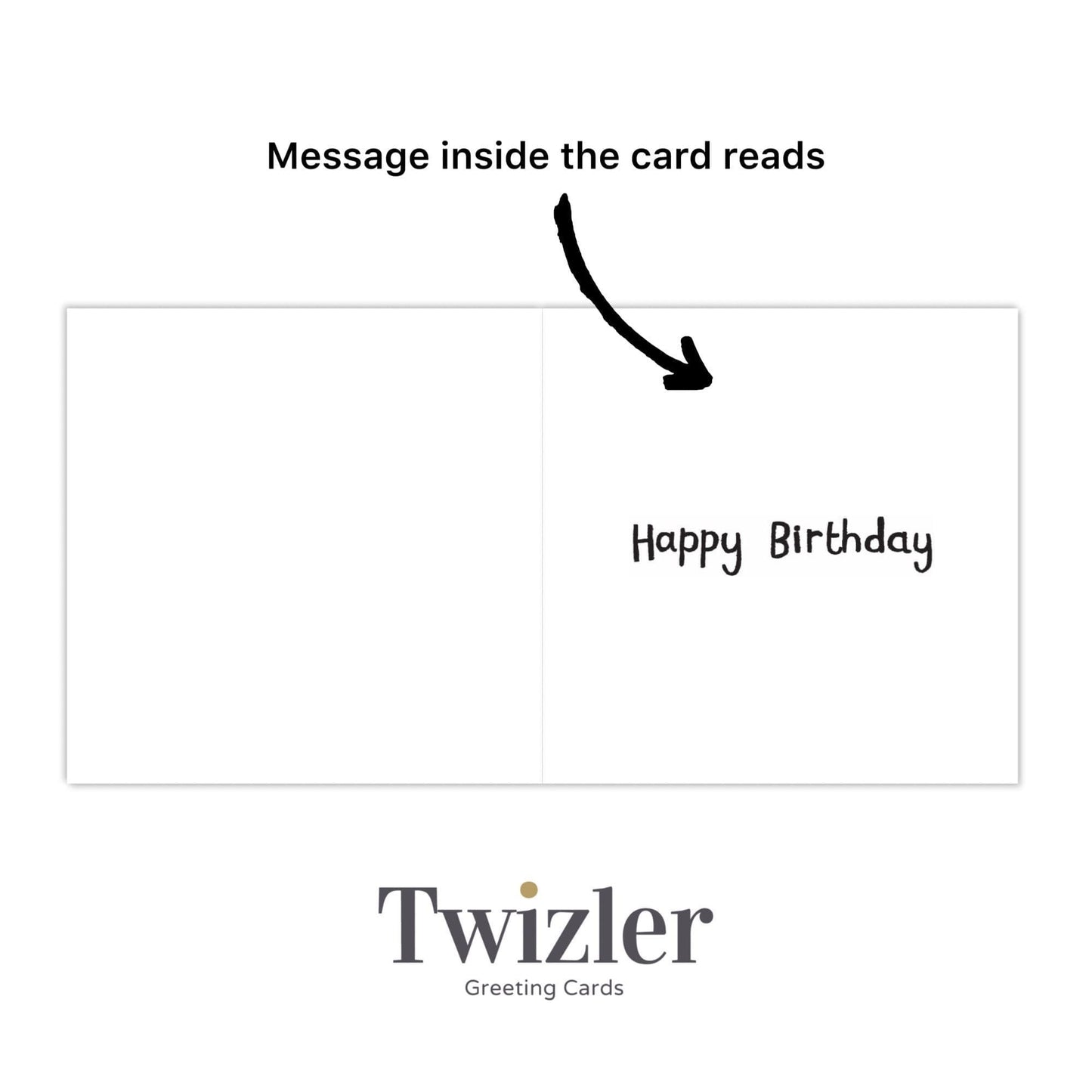 Twizler Ltd - Unicorn Age 1 Birthday Card Girls