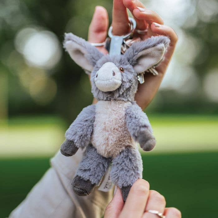 Wrendale Designs - Donkey Plush Keyring