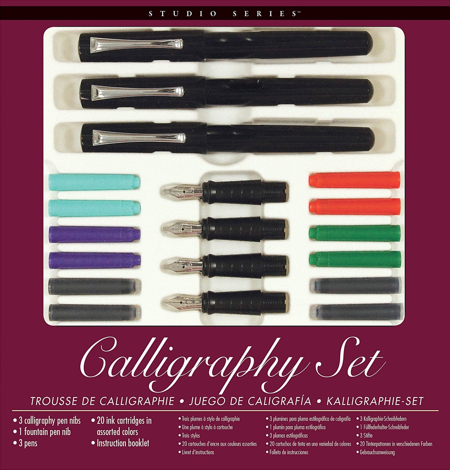 Peter Pauper Press - Studio Series Calligraphy Pen Set