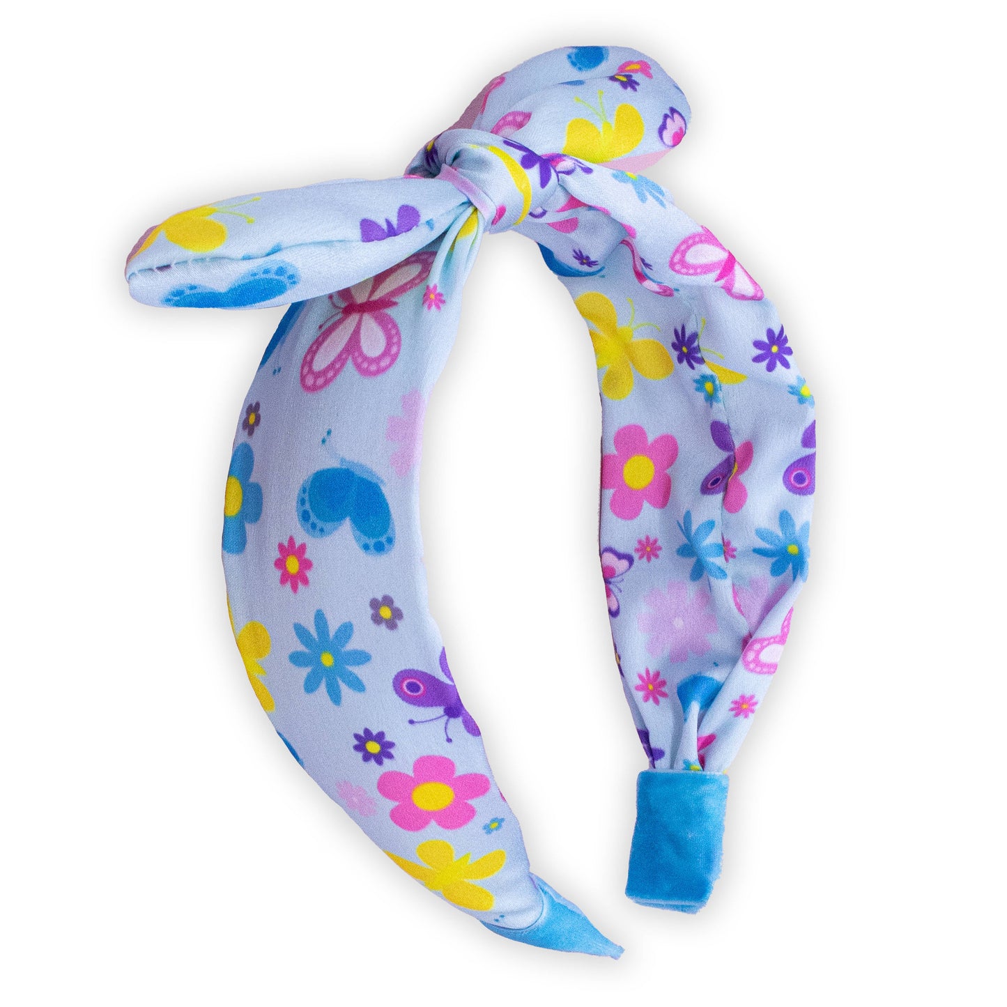 Frog Sac - Silky Knotted Rabbit Ear Bow Headband