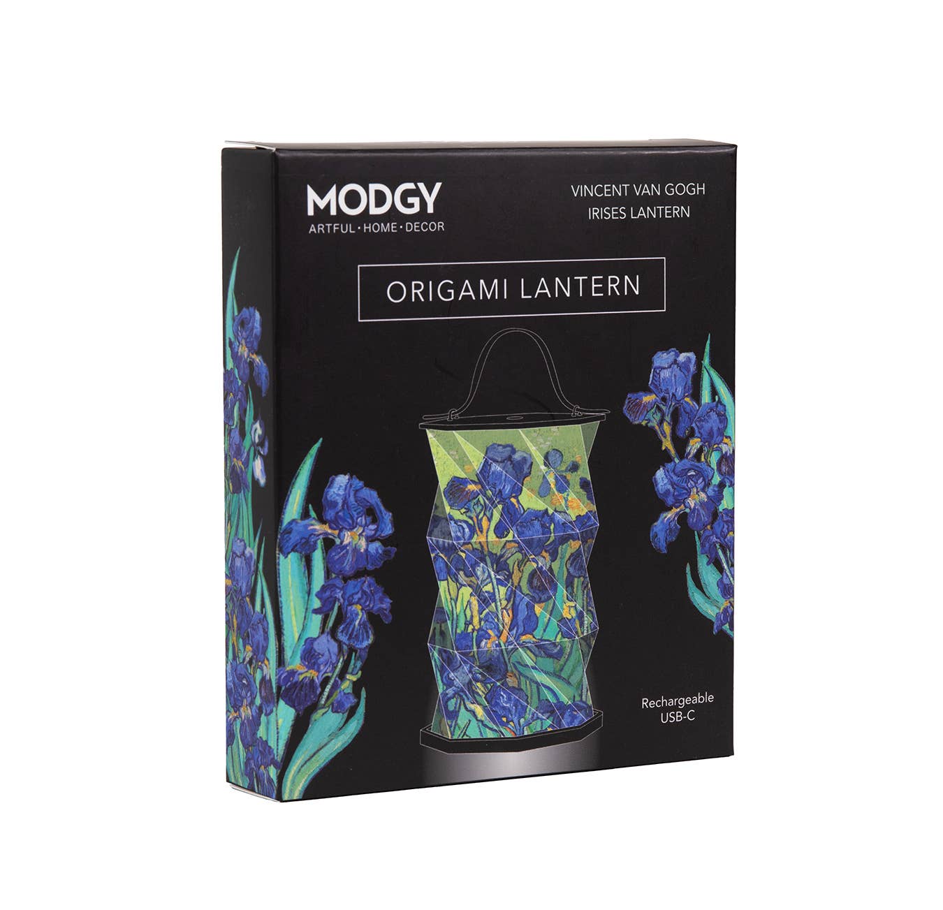 Modgy - Modgy Vincent Van Gogh Irises Origami Lantern