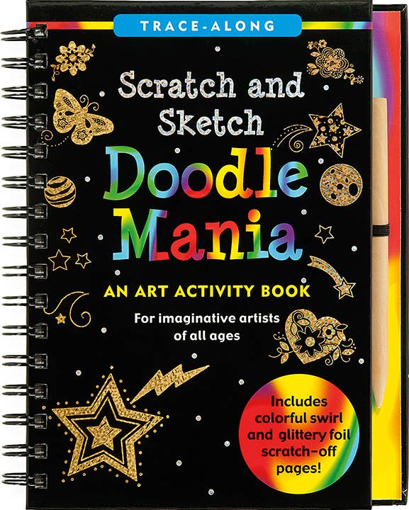 Peter Pauper Press - Doodle Mania Scratch & Sketch™