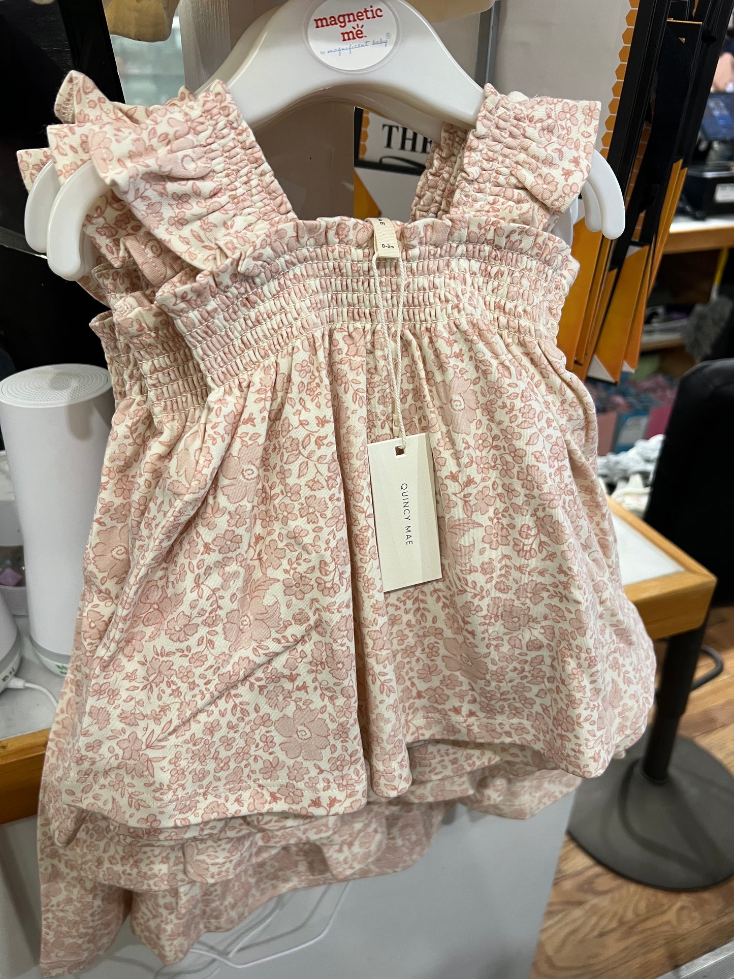 Smocked Jersey Dress