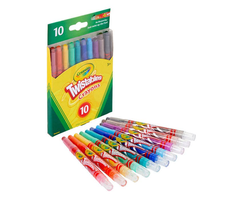 Really Big Coloring Books | ColoringBook.com - Crayola 10 Count Twistable Crayons
