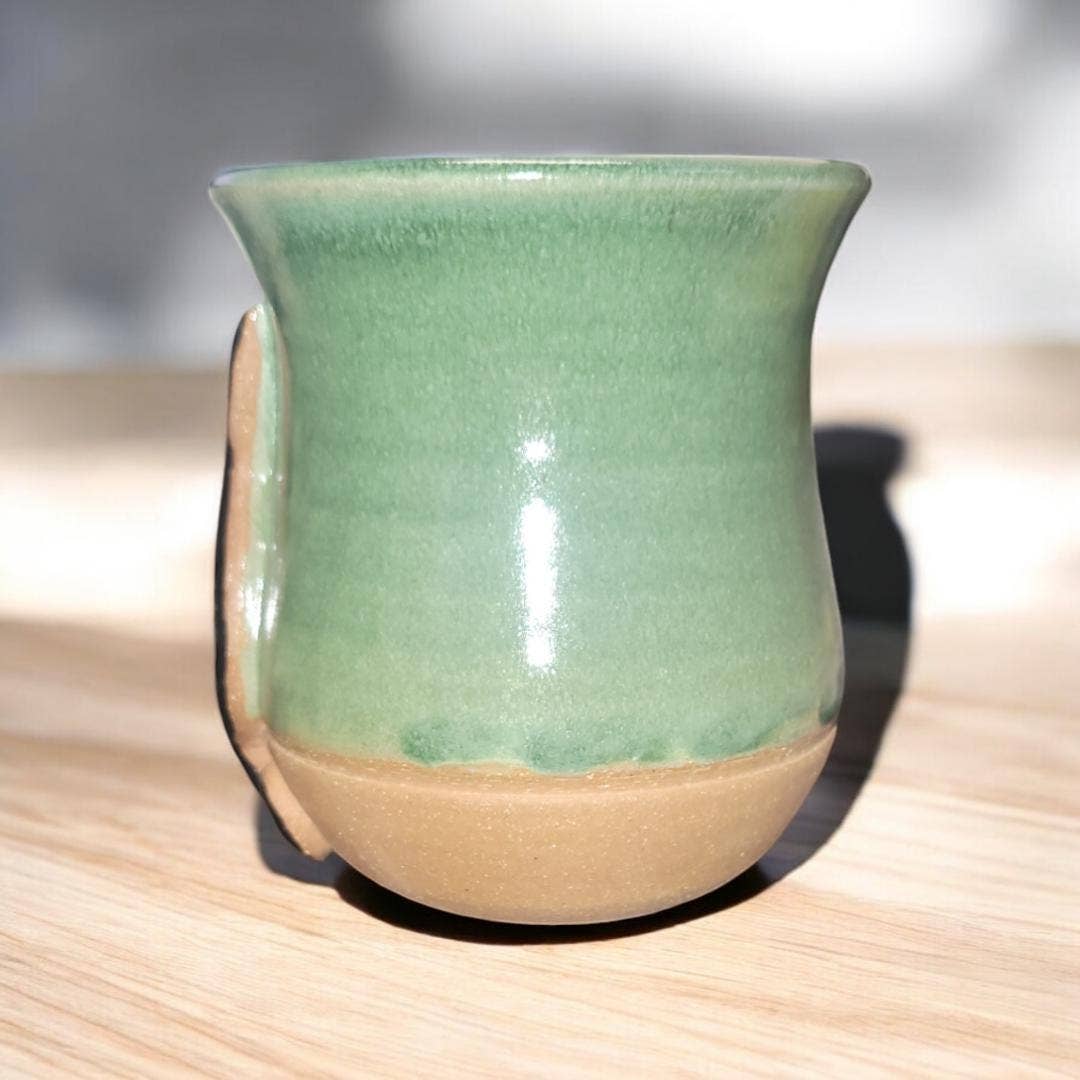 MudWorks Pottery - Black Cat Mug