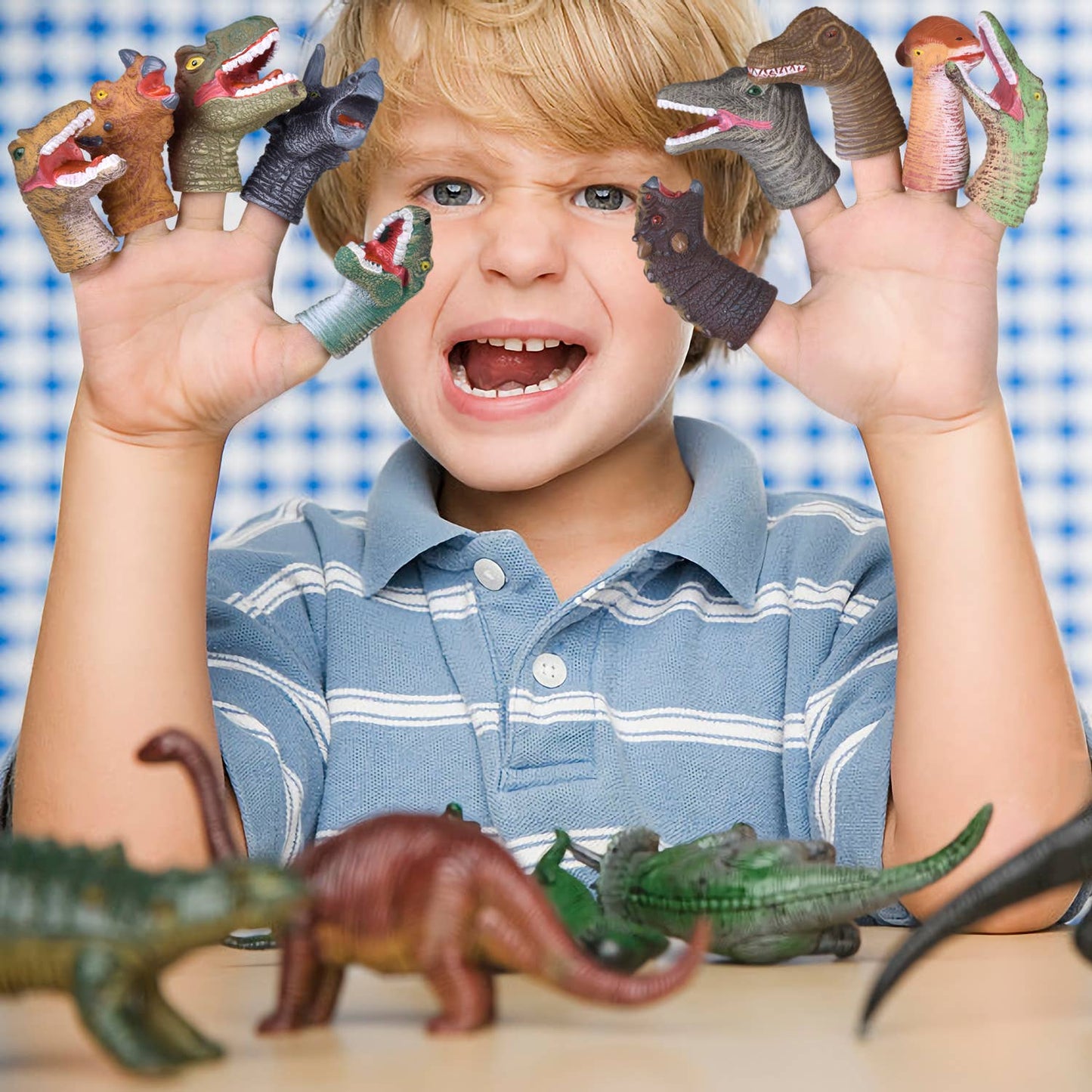 Dinosaur Finger Puppets