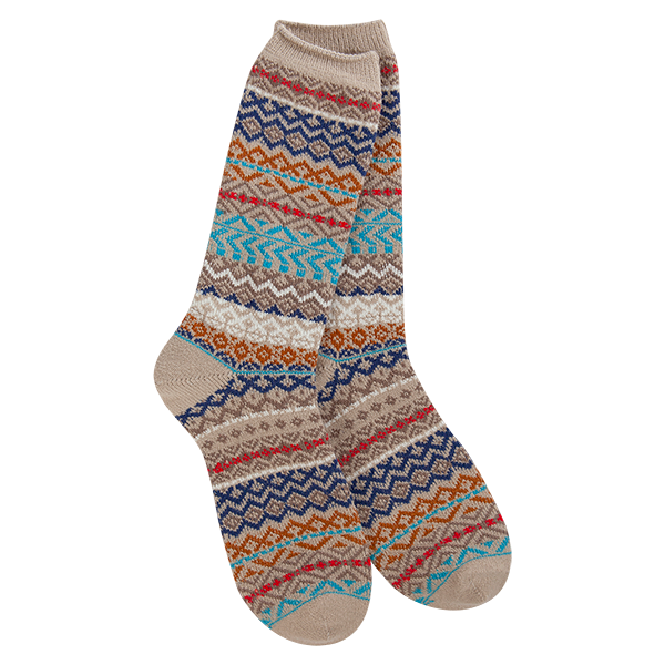 World's Softest® Socks - Studio Crew Simply Taupe