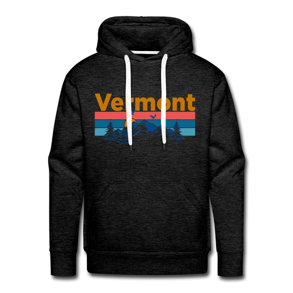 Hey Mountains - Premium Vermont Hoodie - Vermont Sweatshirt