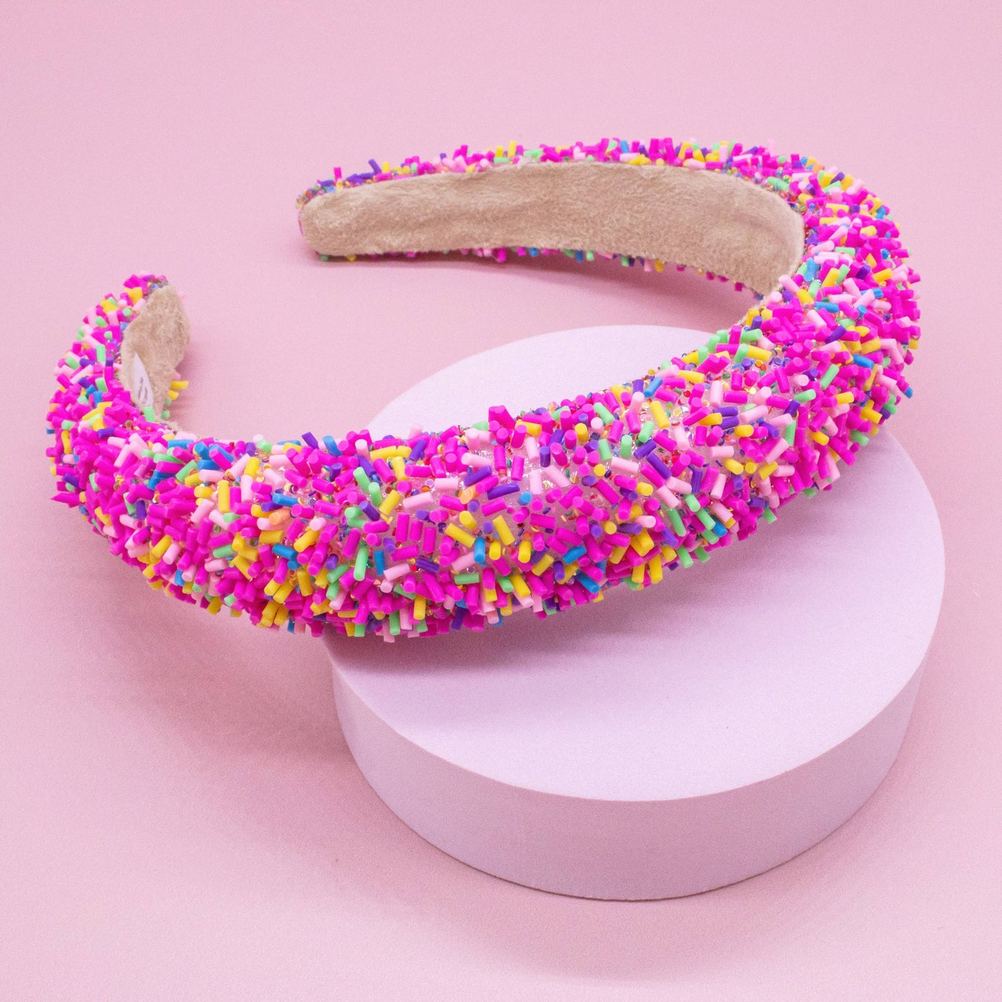 Frog Sac - Padded Sprinkles Headband