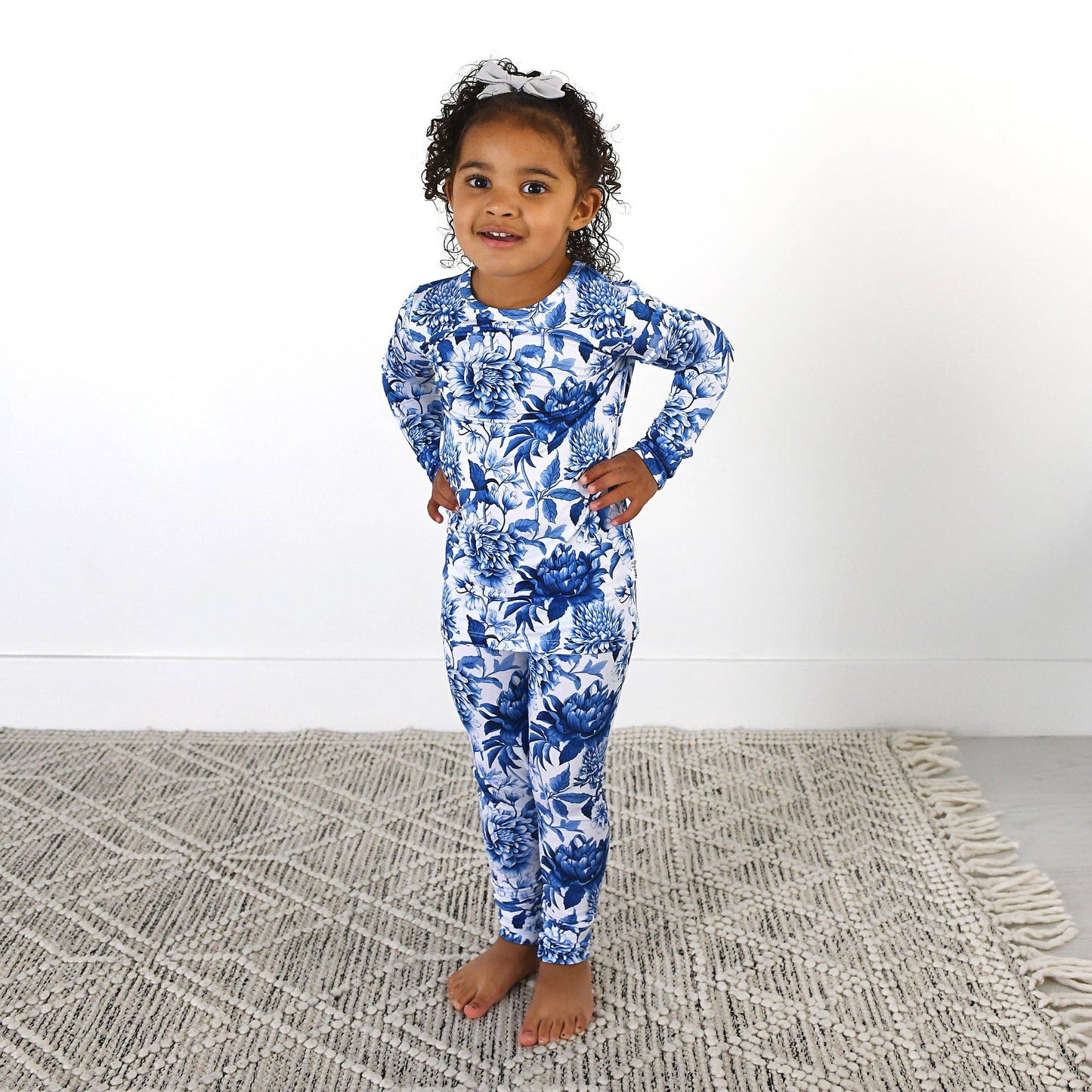 Gigi and Max - Hattie TWO PIECE - NO BUTTON Bamboo Toddler Lounge Set