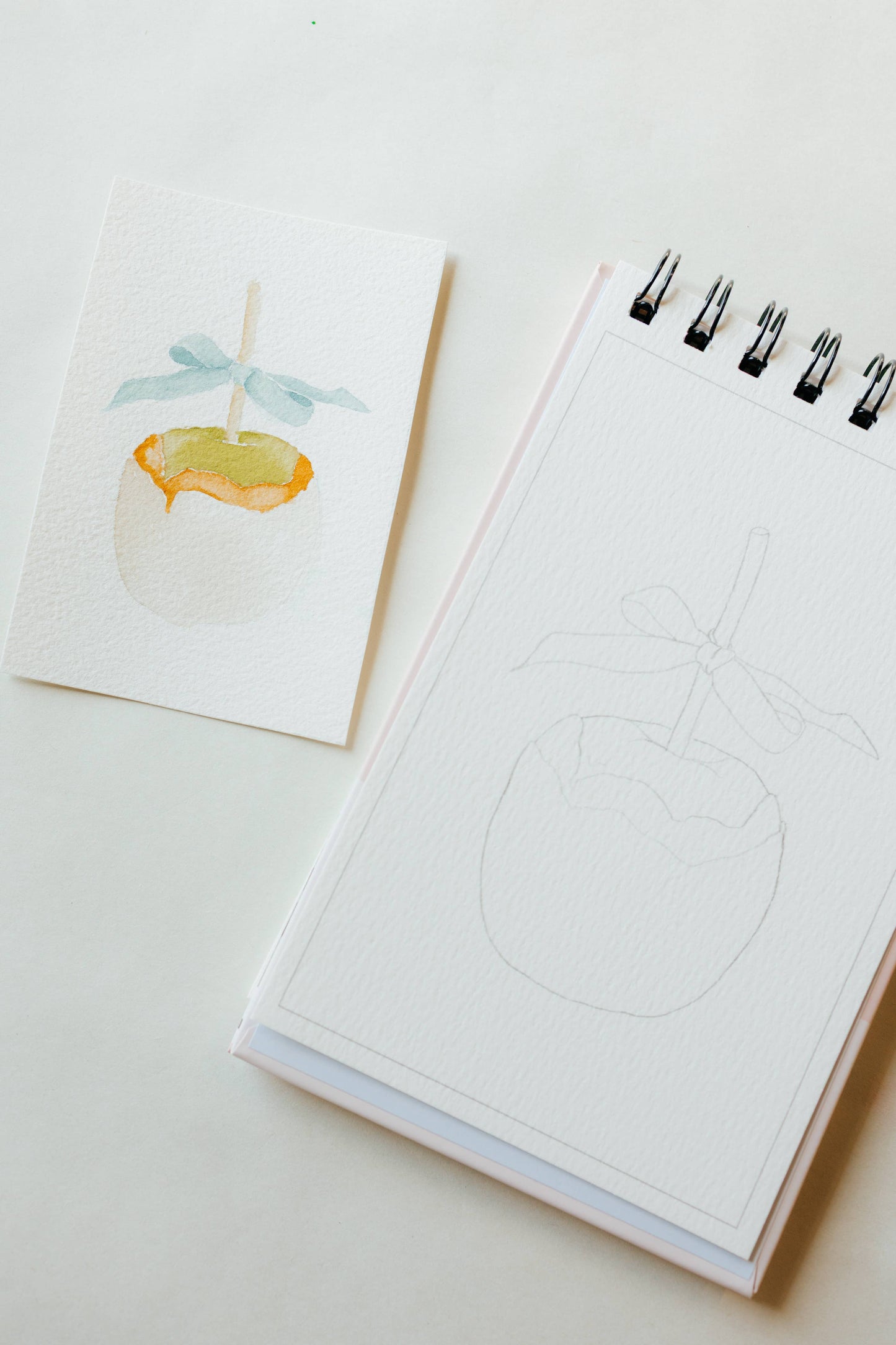 bailey rae studio - A little bit of autumn - mini watercoloring book