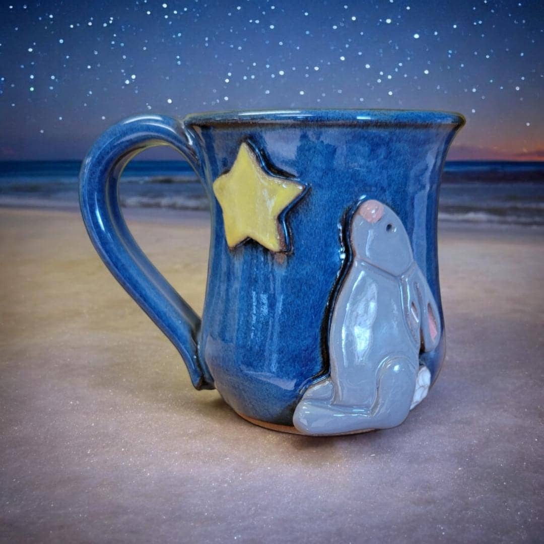 MudWorks Pottery - Bunny Star Mug
