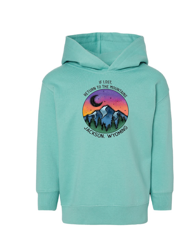 MT Brand Apparel - If Lost Return To - Custom - Toddler Hooded Fleece Pullover
