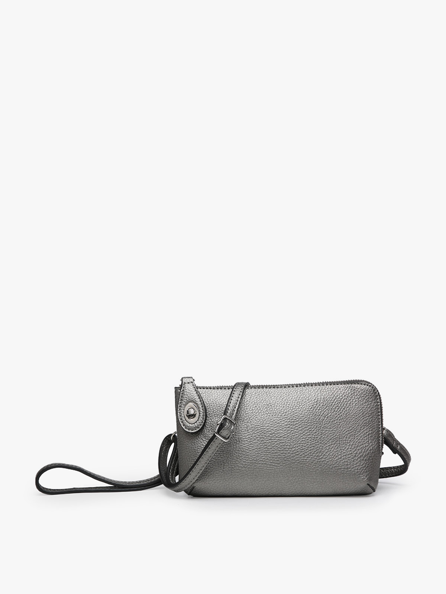 Jen & Co. - M1818 Kendall Crossbody/Wristlet w/ Twist Lock Closure