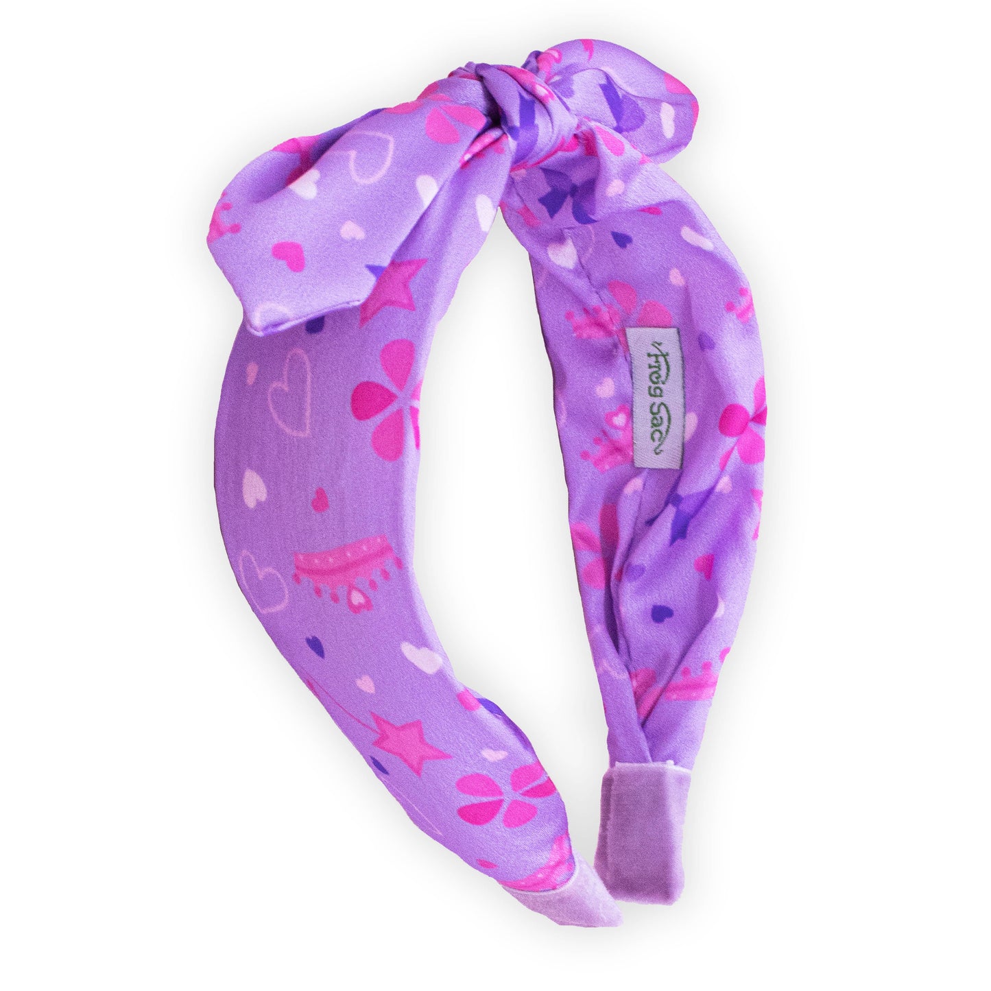 Frog Sac - Silky Knotted Rabbit Ear Bow Headband
