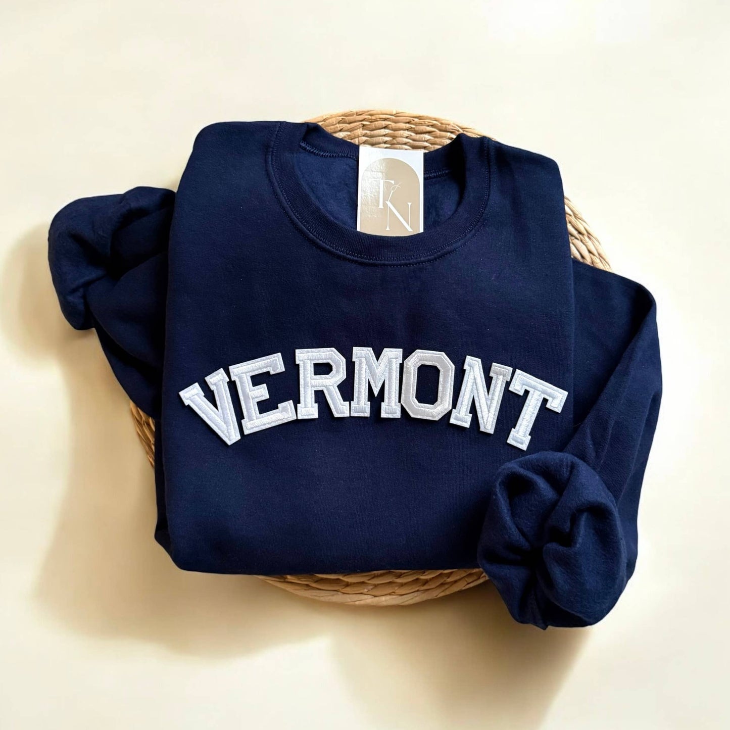 Threads And Needles, INC. - VERMONT Sweatshirt, Vermont Gifts