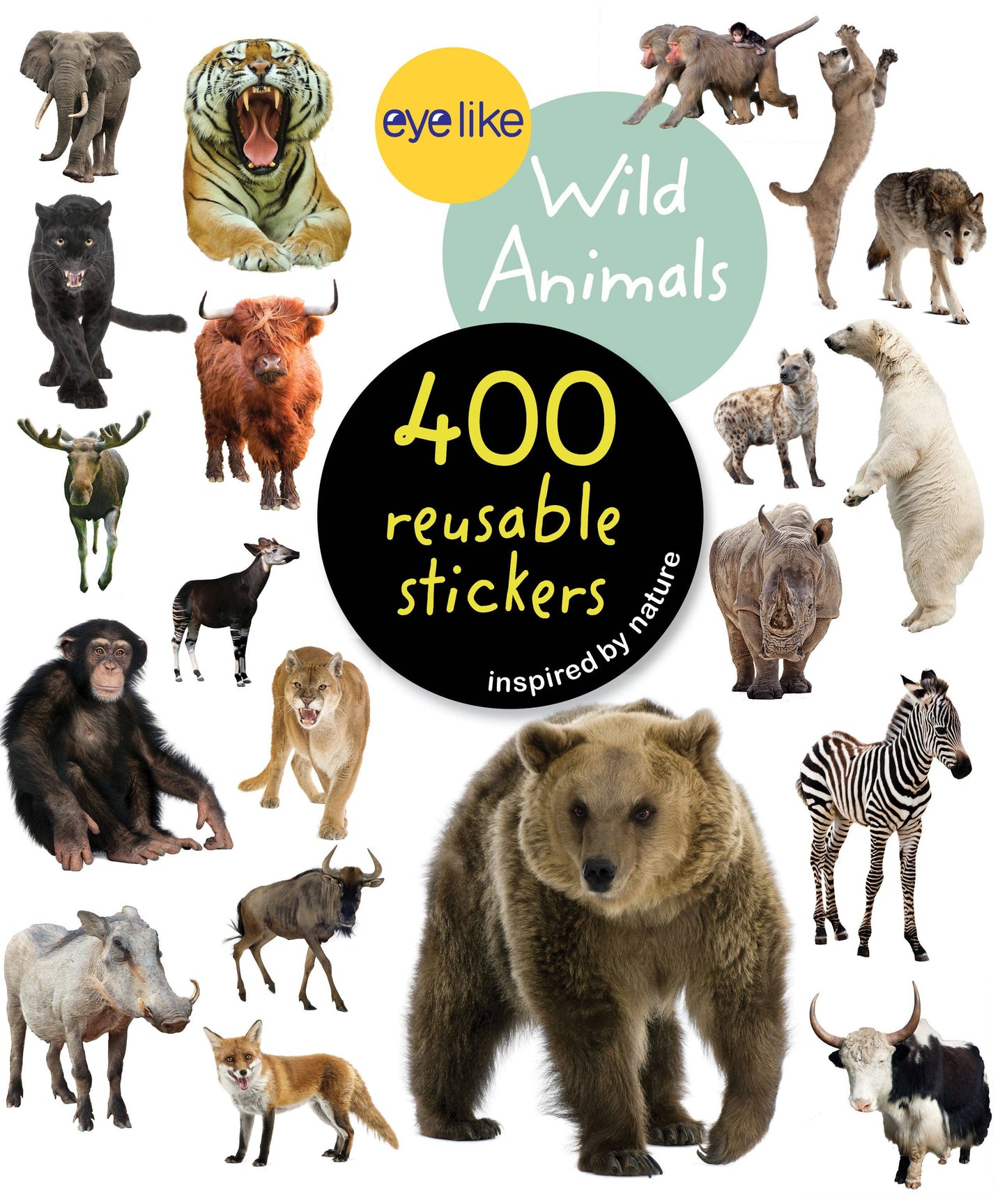 Hachette Book Group - Eyelike Stickers: Wild Animals
