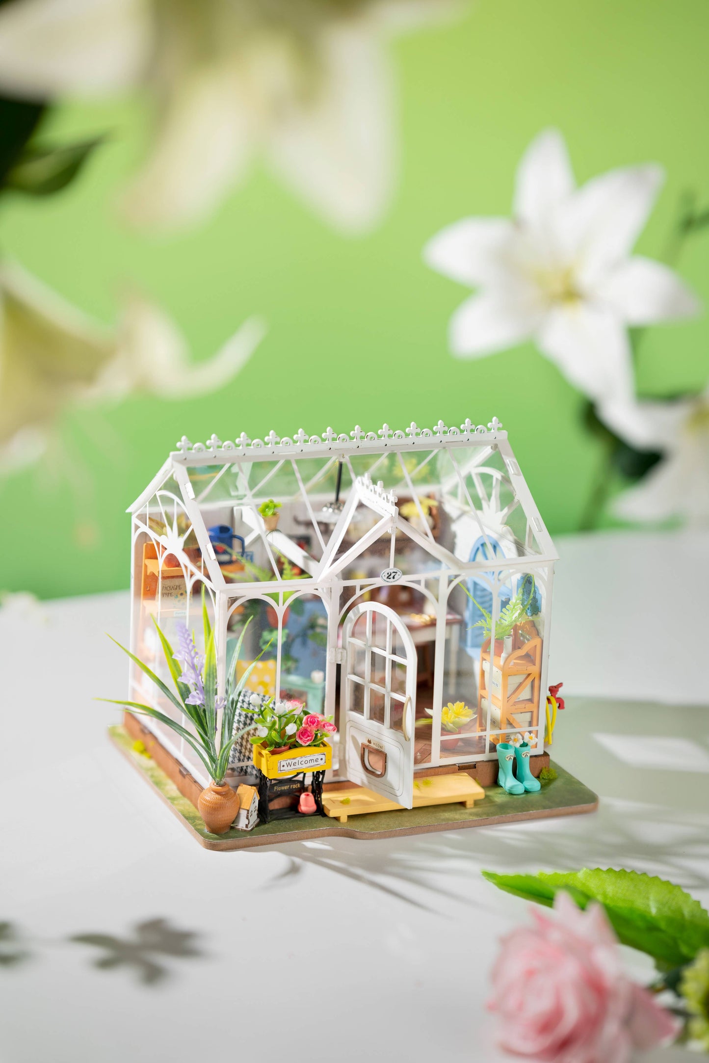 Hands Craft - DIY Miniature House Kit: Dreamy Garden House