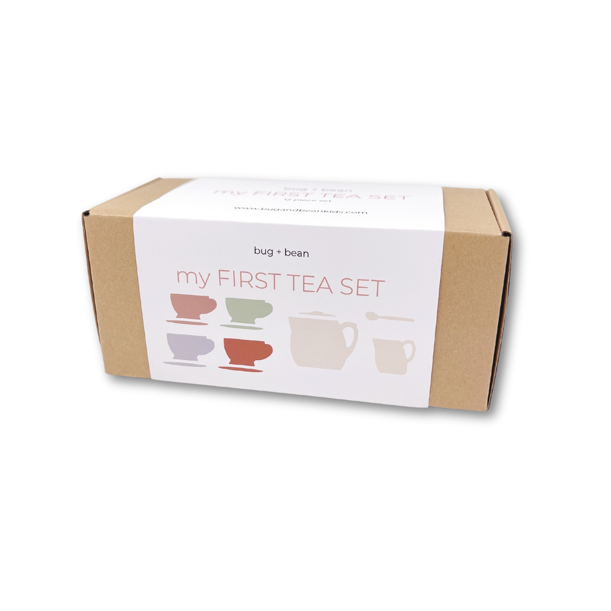 bug + bean kids - Silicone Tea Set | Kids Pretend Playset