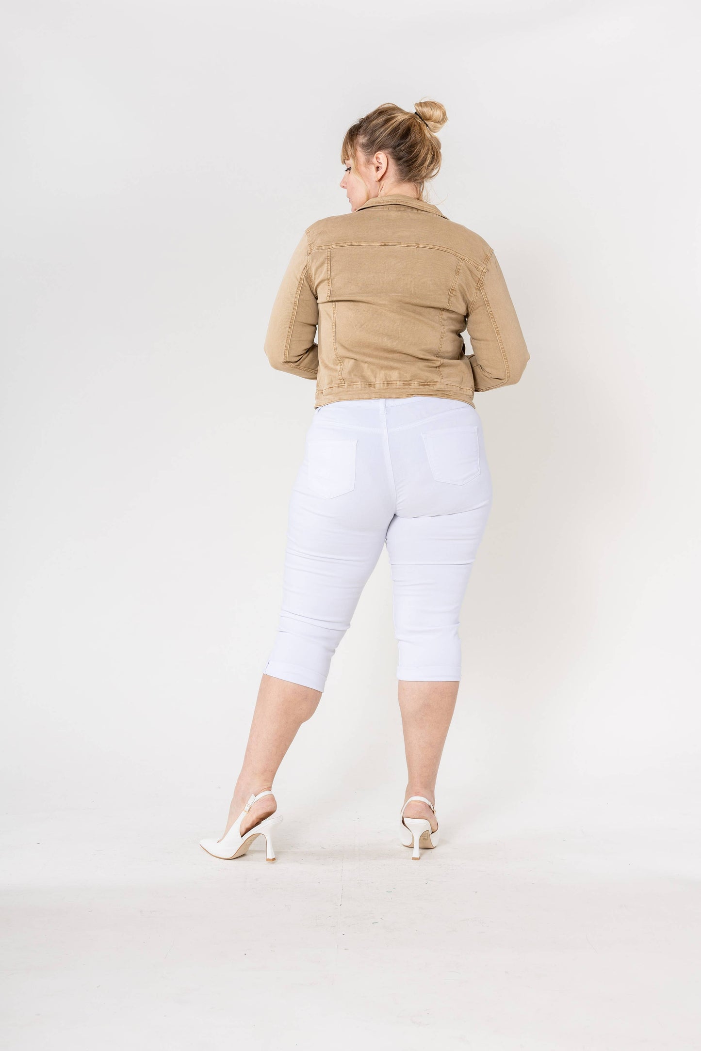 Nina Carter - Color Jacket - Plus size Sage