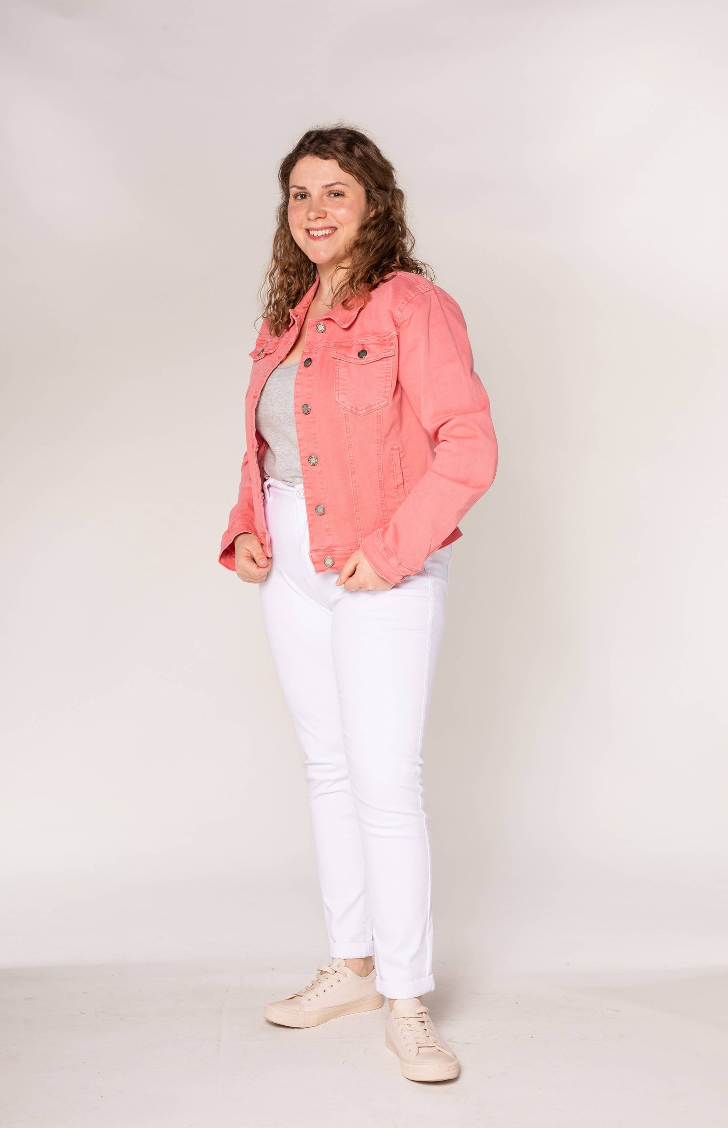 Nina Carter - Color Jacket - Plus size Sage
