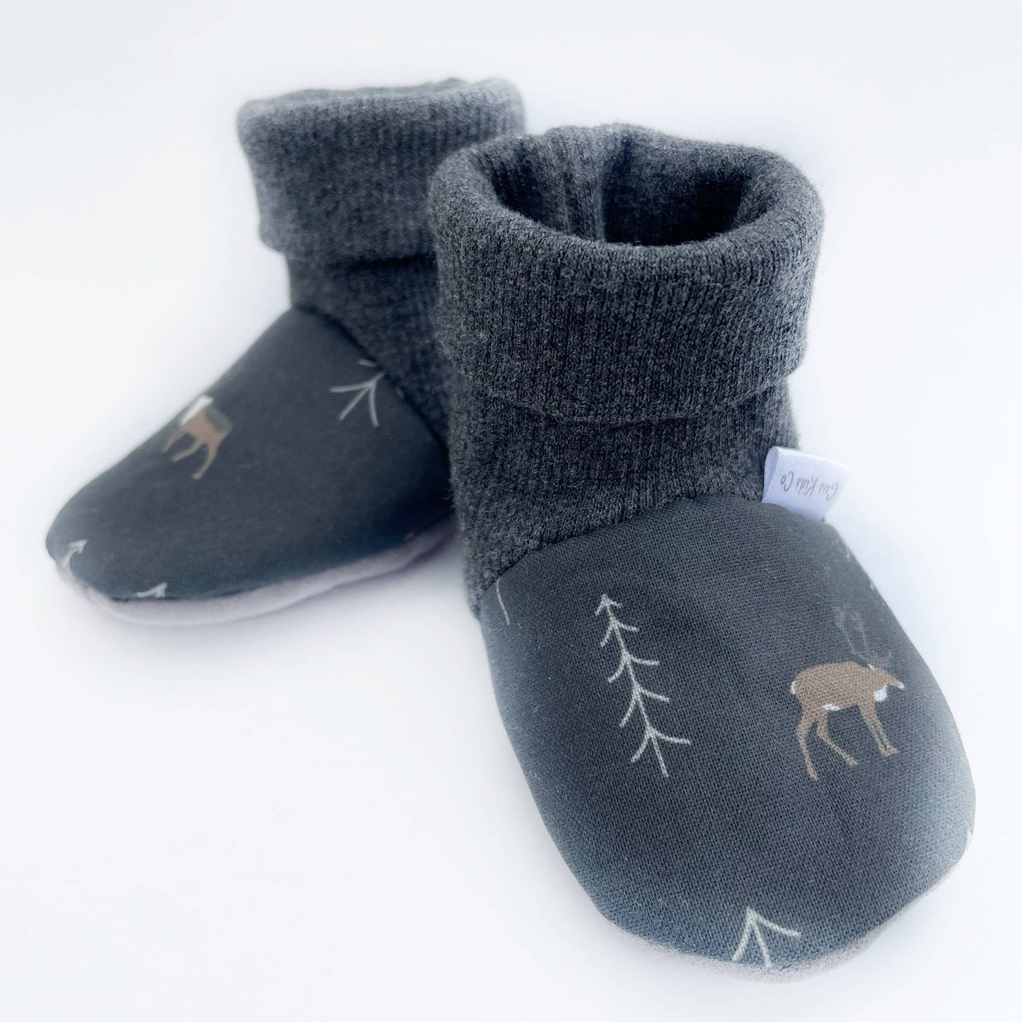 Gus Kids Co. - Moose Forest Baby Booties