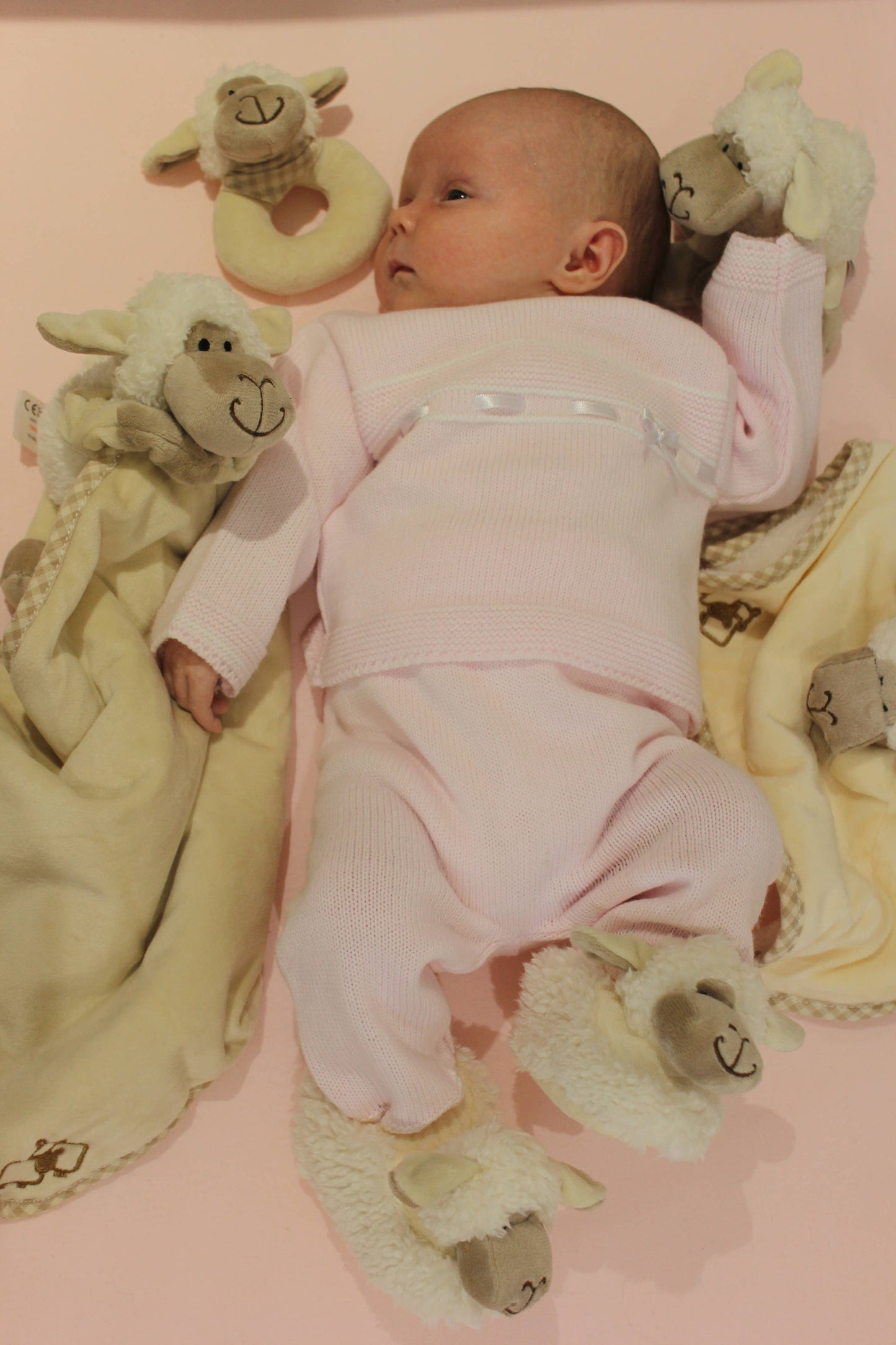 Jomanda Soft Toys & Accessories - Sheep Soft Plush Baby Slippers House Shoes, 0-6 months