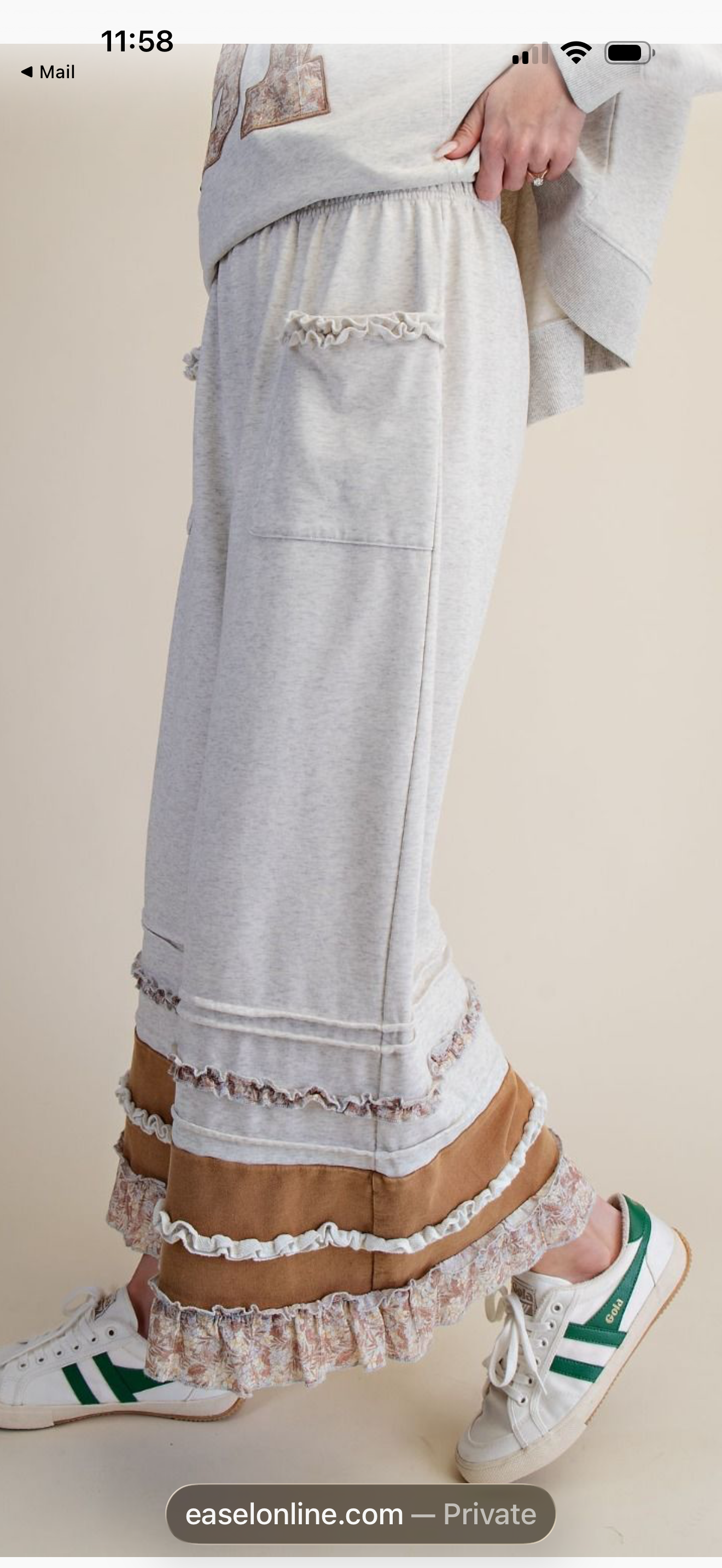 Heather Grey Sweat Pants