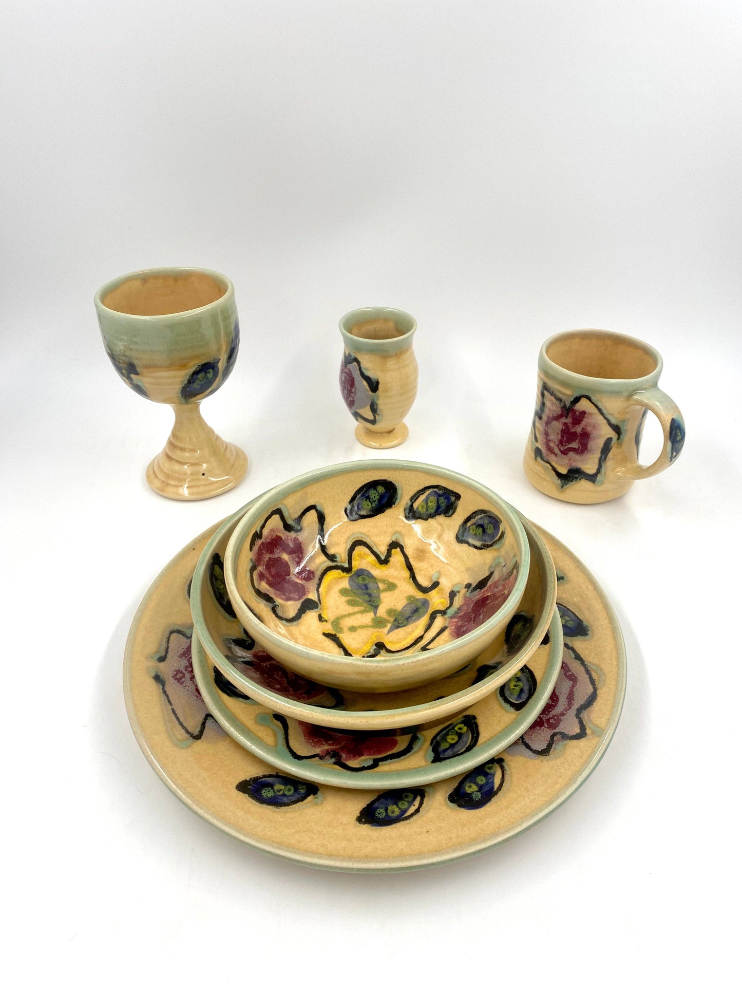 Lasser Ceramics - Vermont Rose Mug