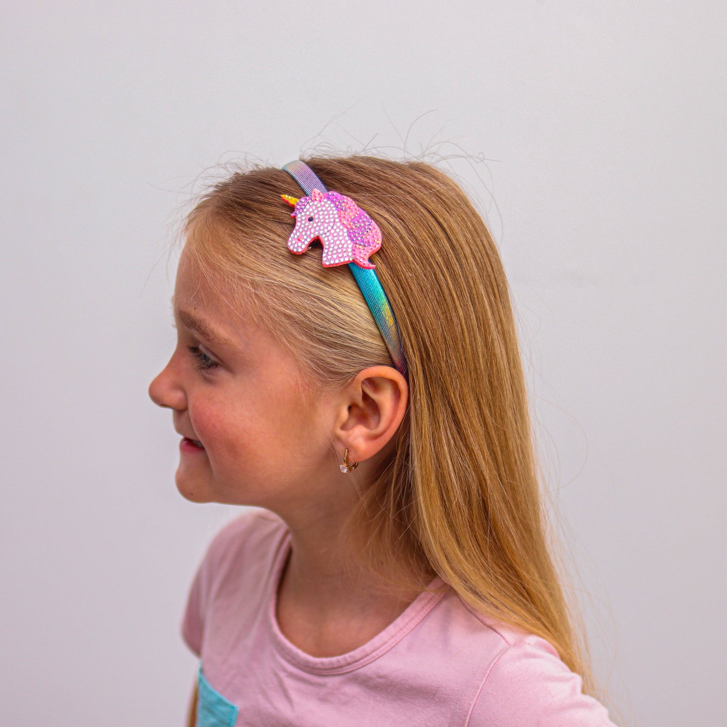 Frog Sac - Interchangeable Rhinestone Charm Headband and Hair Clips