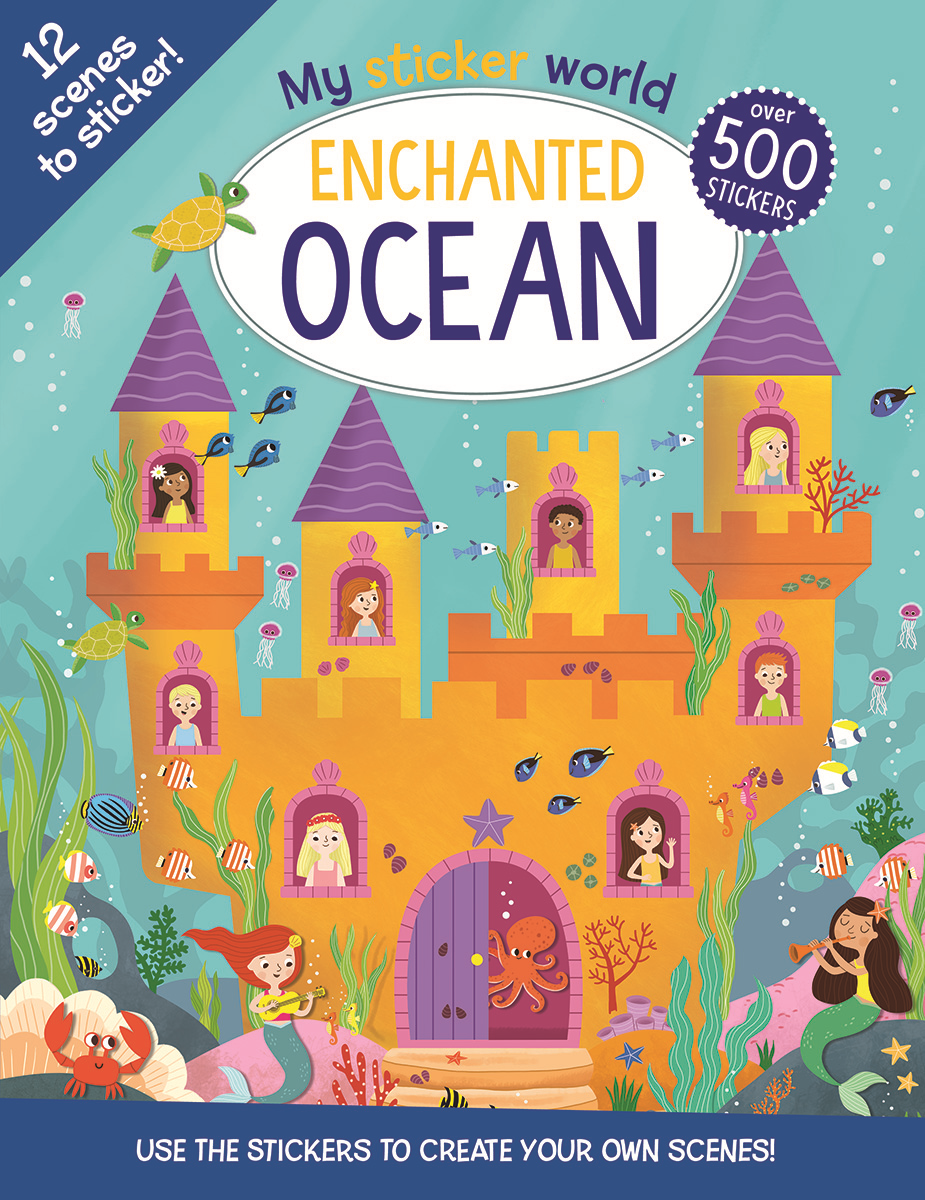 EDC Publishing - My Sticker World: Enchanted Ocean