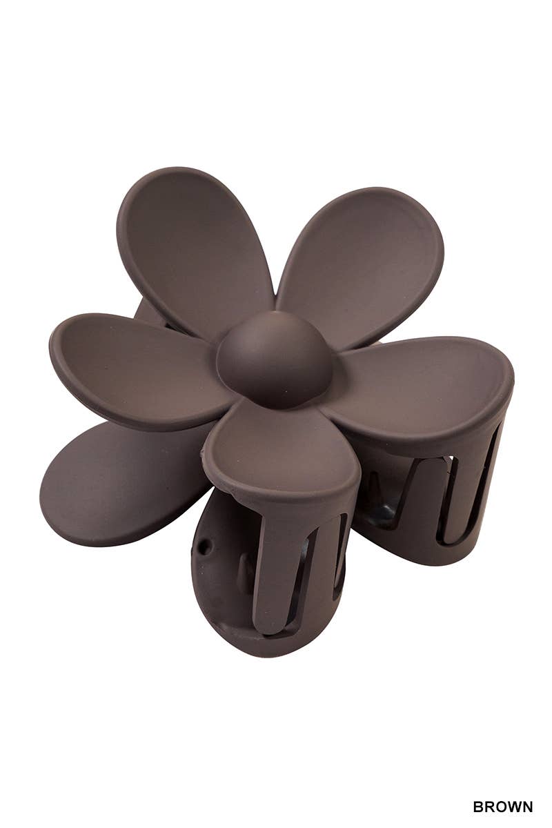 SI-25024 FLOWER HAIR CLAW CLIP