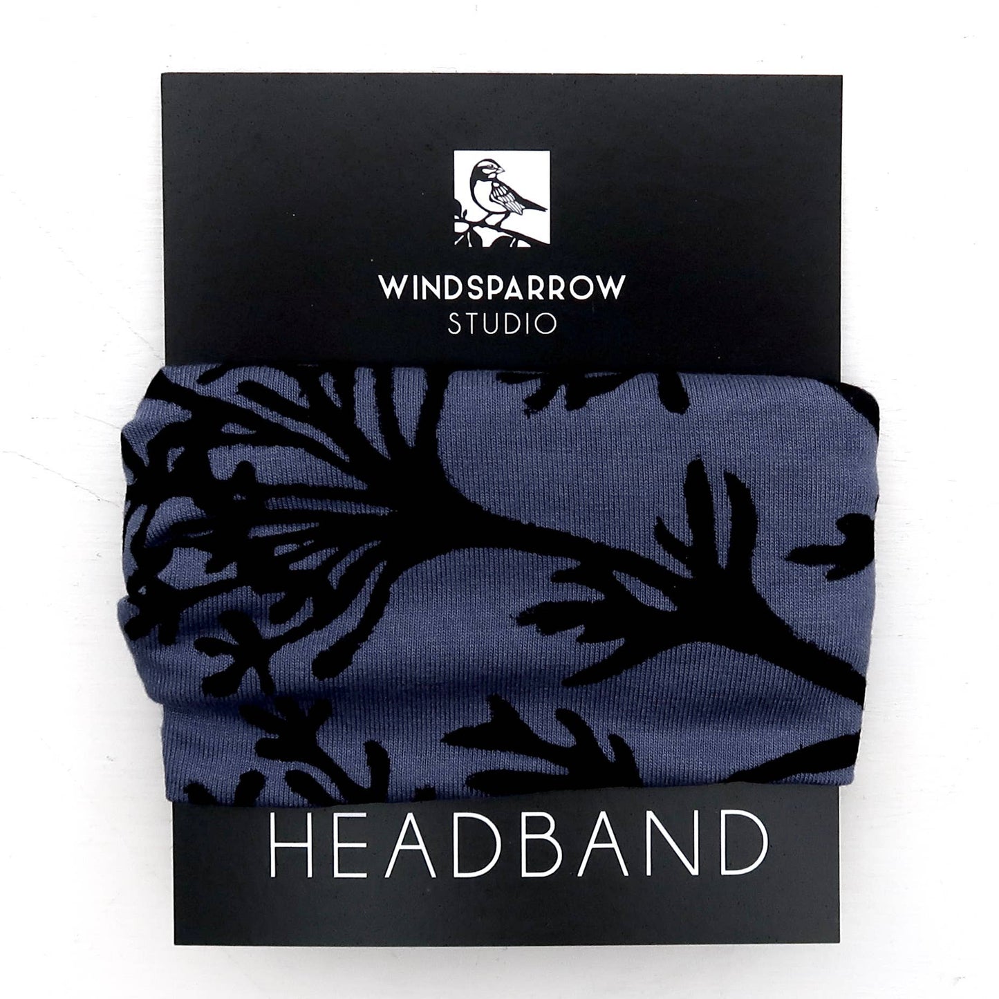 Windsparrow Studio - Headband - Parsley (black ink)