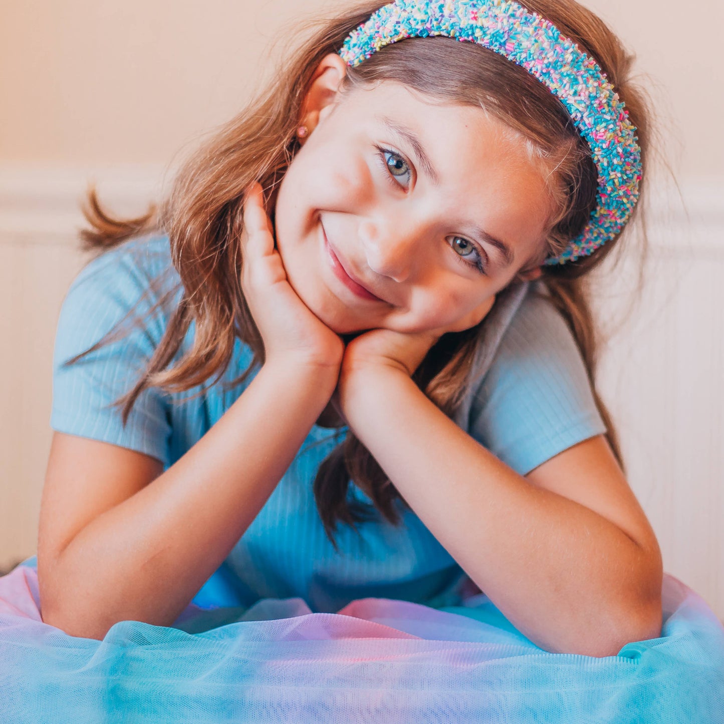 Frog Sac - Padded Sprinkles Headband