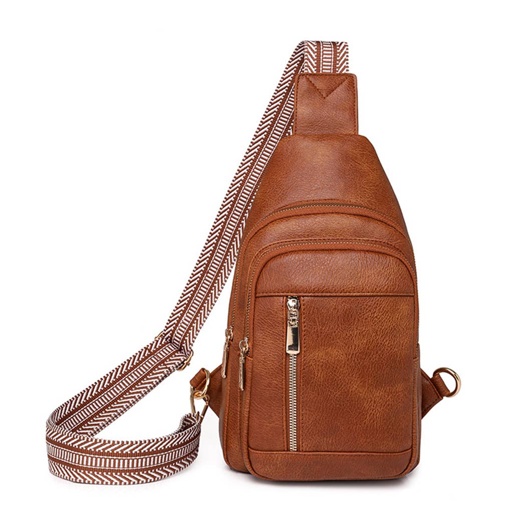 Wholesalesir - Fashionable Retro PU Crossbody Bag