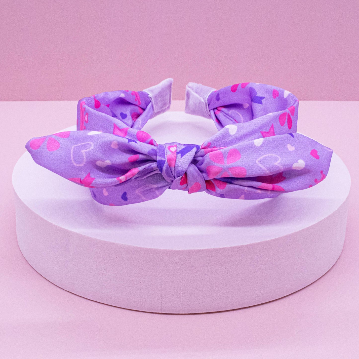 Frog Sac - Silky Knotted Rabbit Ear Bow Headband