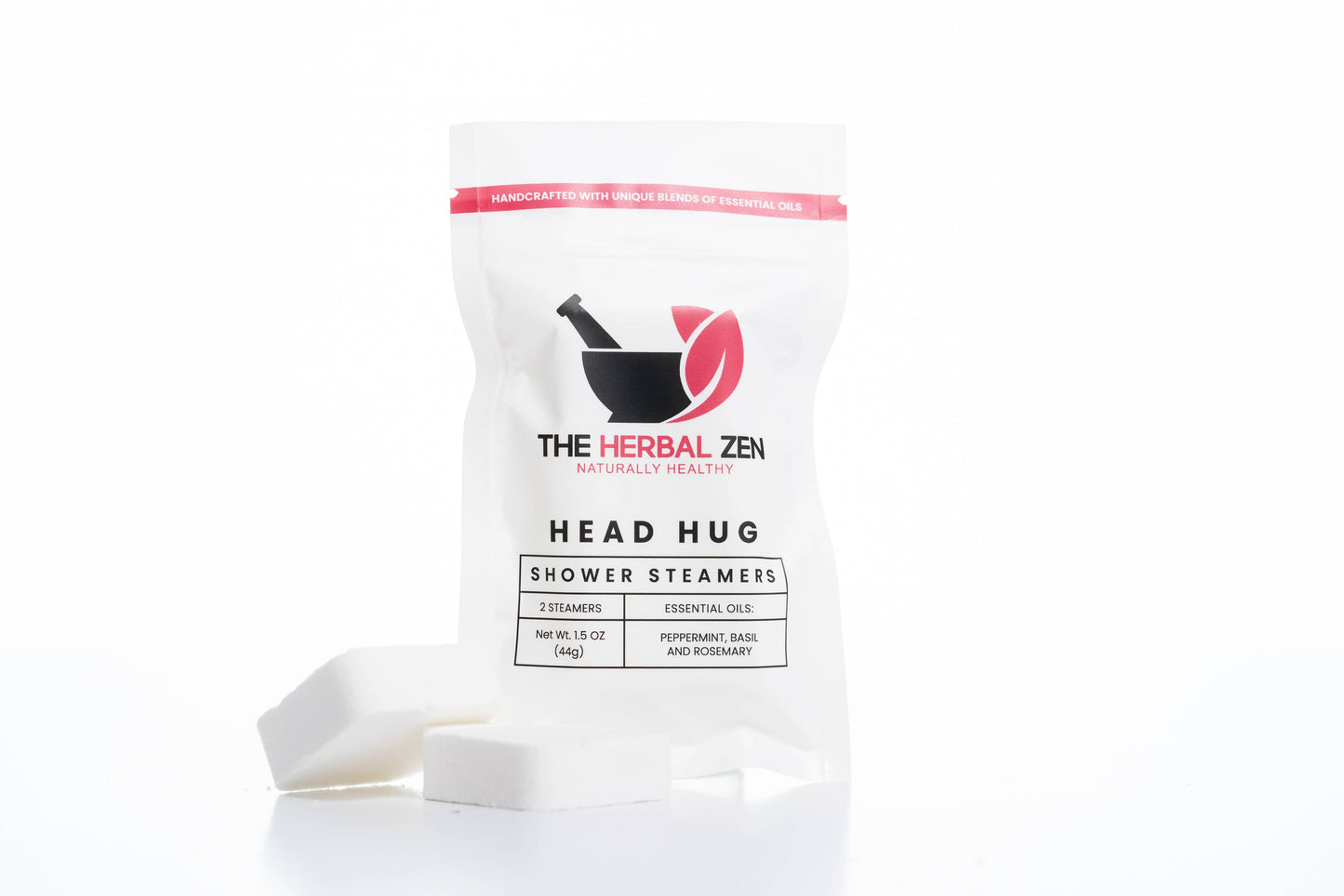 The Herbal Zen - Dye-Free Shower Steamer Minis – Essential Oil (2-Pack)
