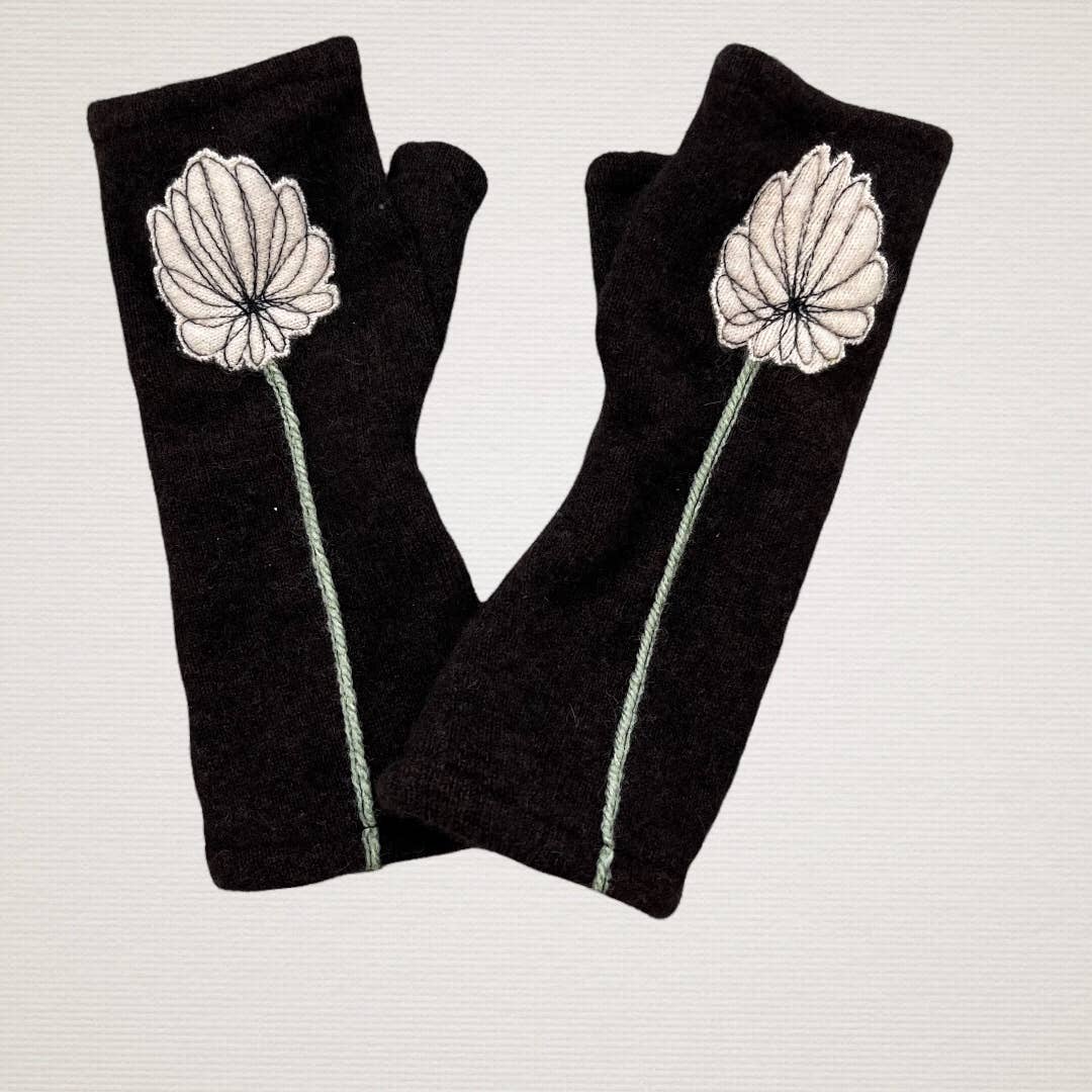 Sardine Clothing Co. - Fingerless Cashmere Gloves-Mum