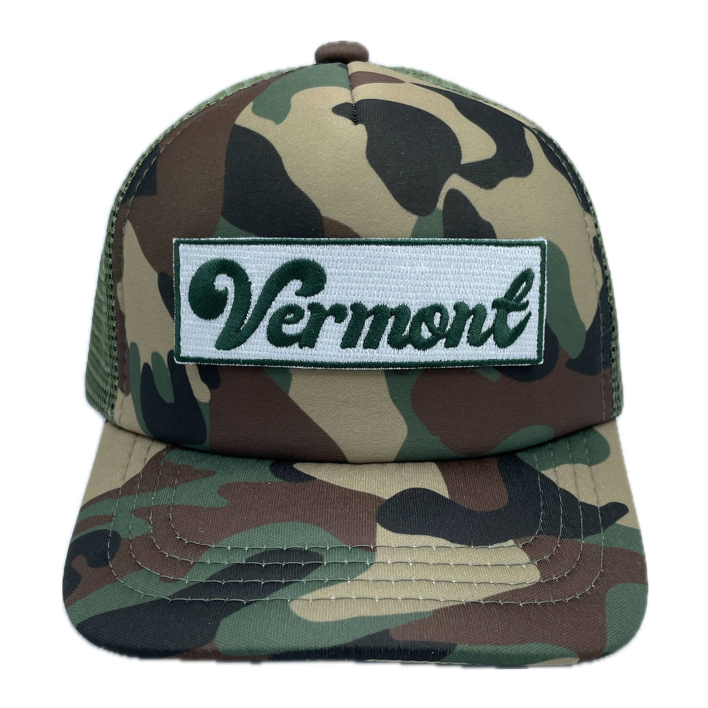 Hey Mountains - Baby Vermont Trucker Hat (Ages 6m - 2.5 yrs) Infant Hat