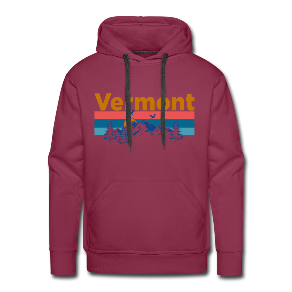 Hey Mountains - Premium Vermont Hoodie - Vermont Sweatshirt