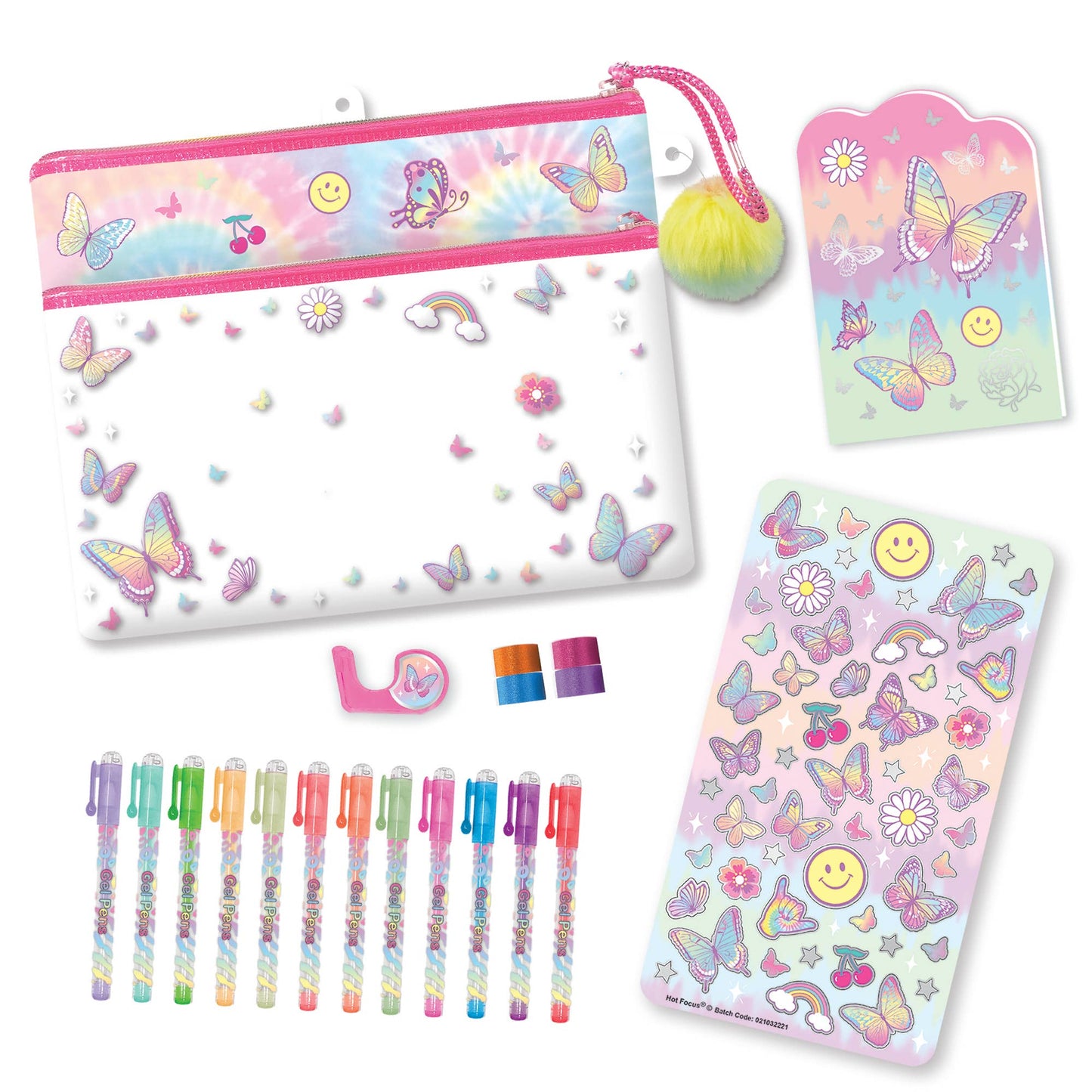 Colorful Creations, Tie Dye Butterfly