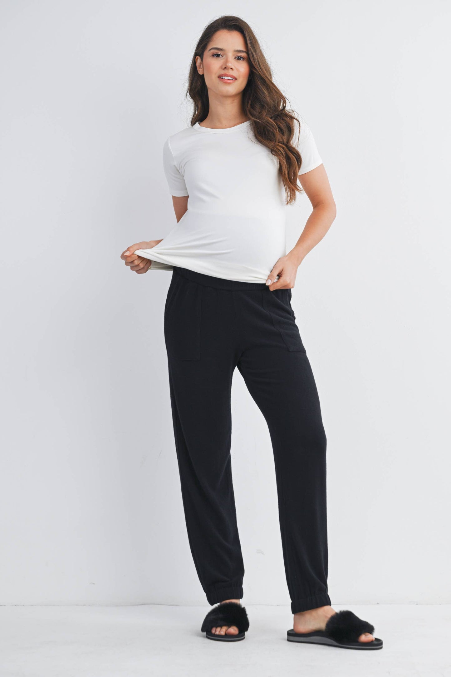 Hello Miz - Over the Belly Maternity Lounge Pants