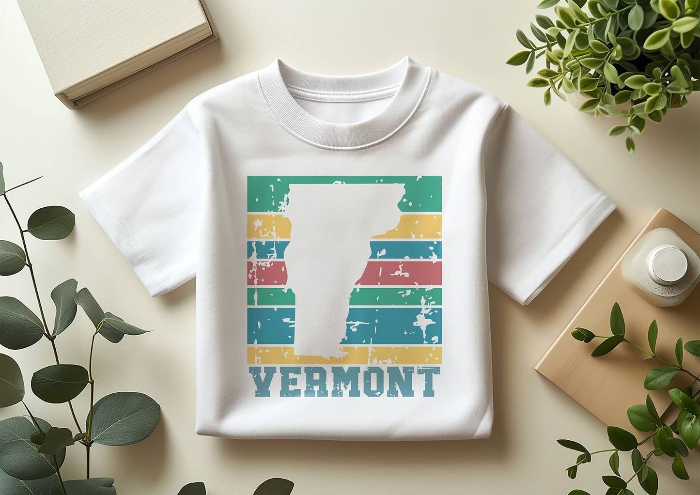 Peanut Bunny - Vermont State Pride Kid's T-Shirt