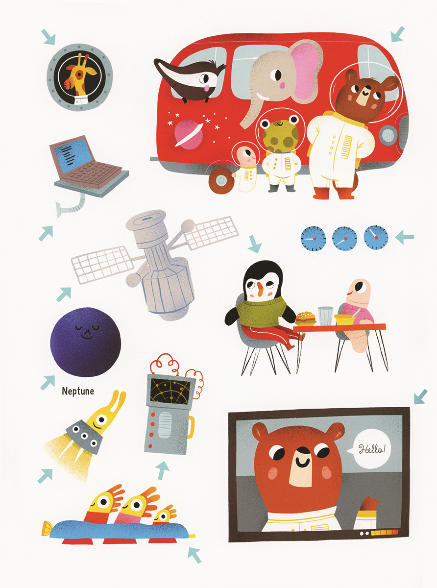 EDC Publishing - Big Stickers: Space