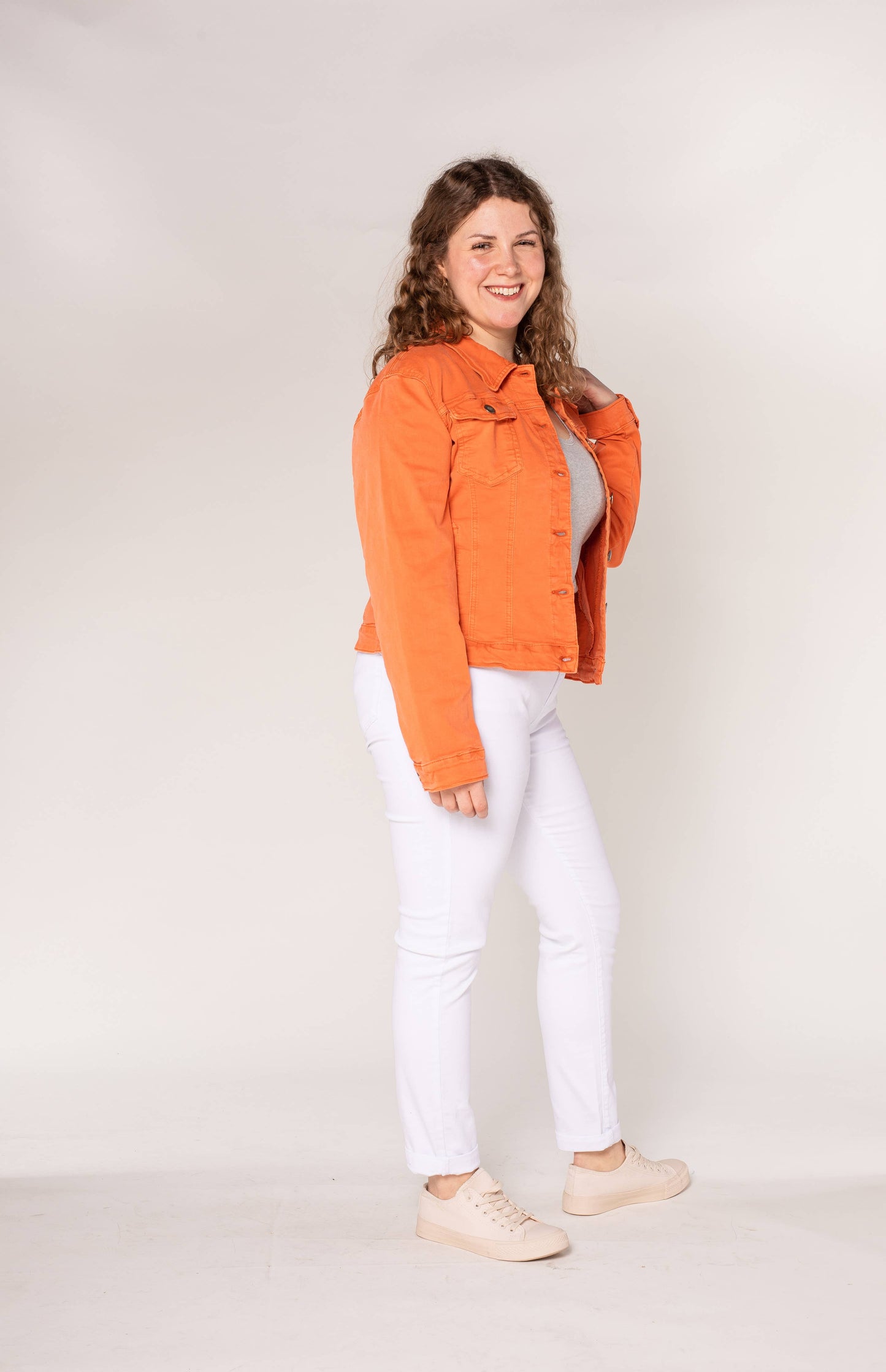 Nina Carter - Color Jacket - Plus size Sage
