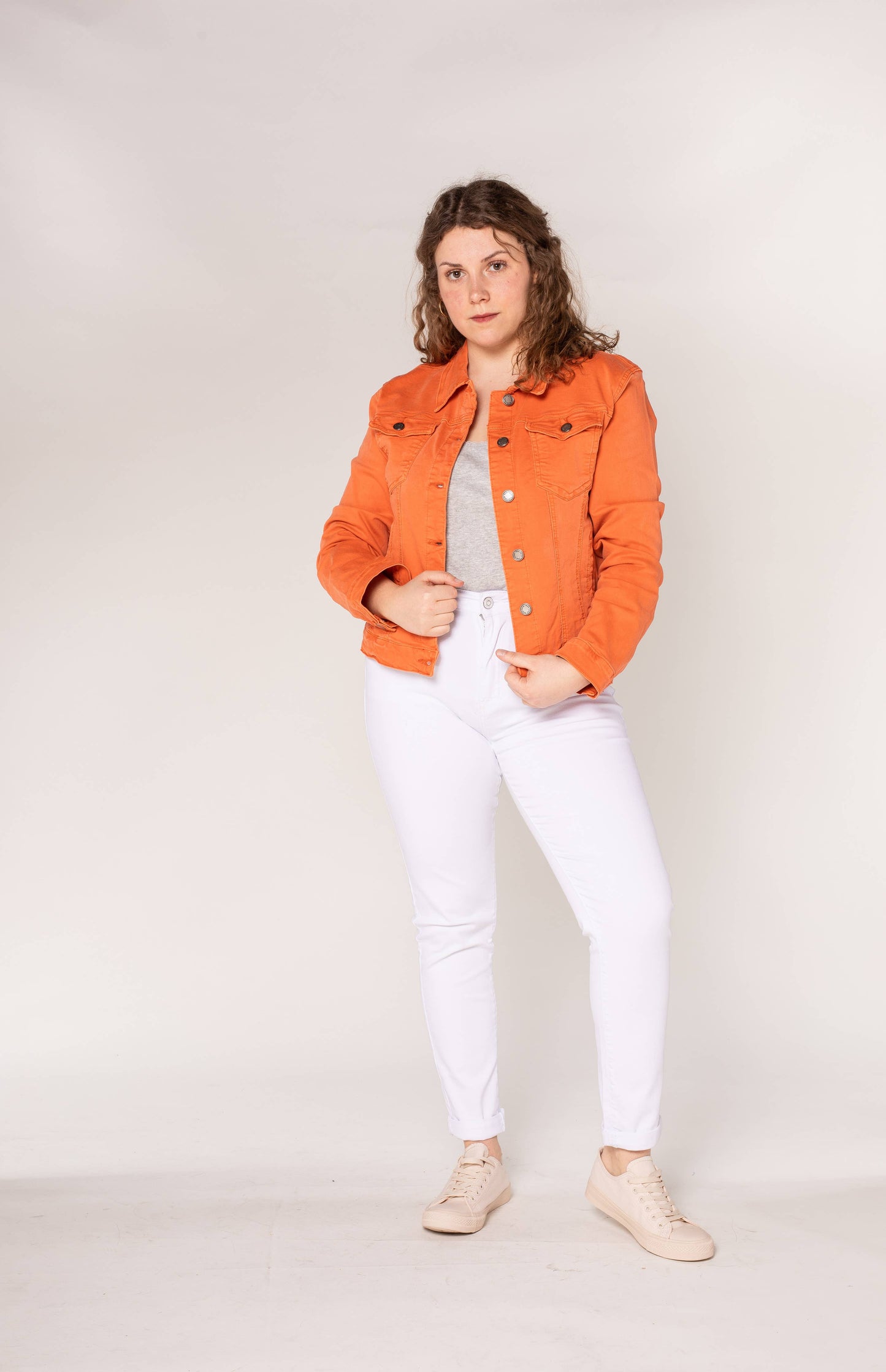 Nina Carter - Color Jacket - Plus size Sage
