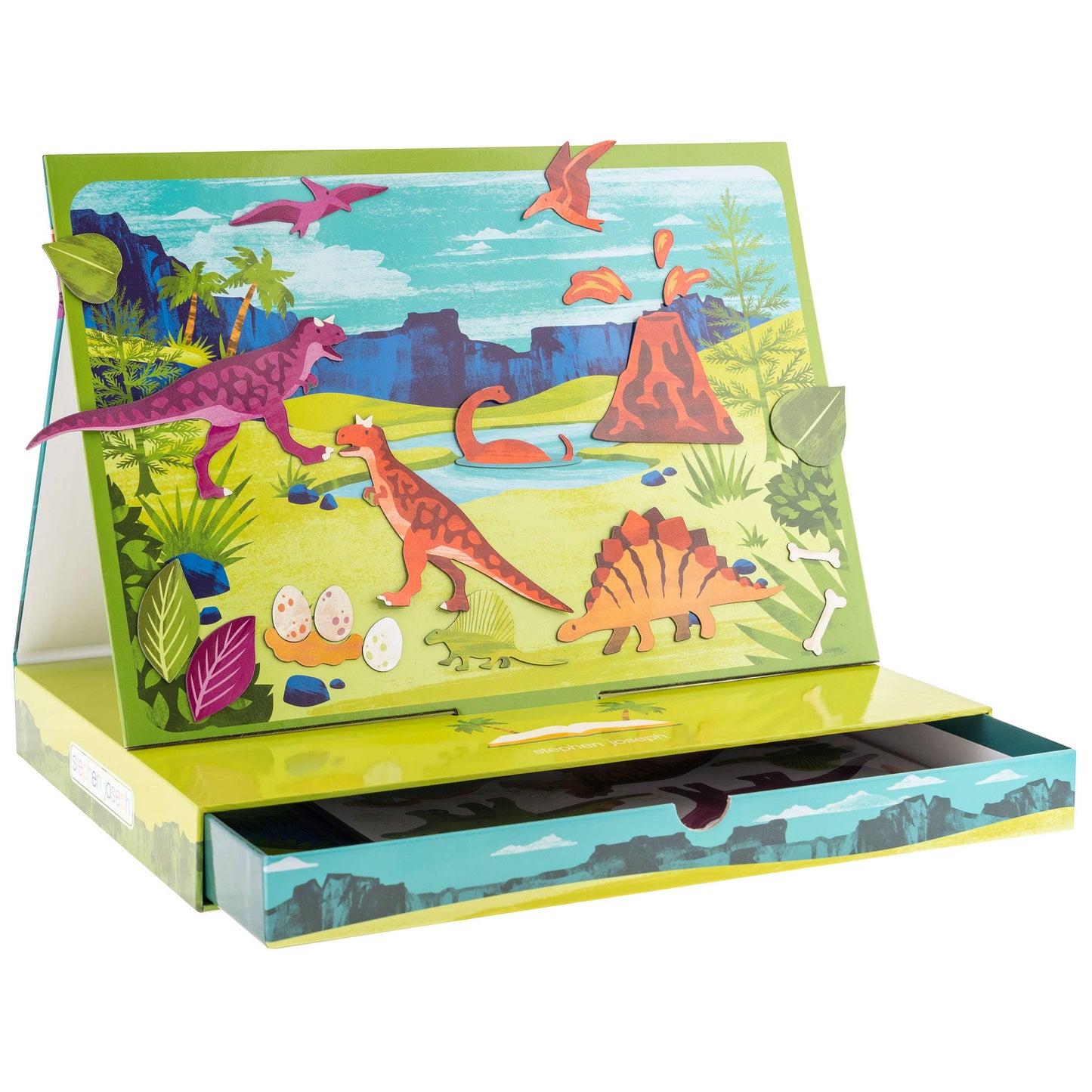 Stephen Joseph Gifts - Magnetic Scene Drawer Toy Set for Kids