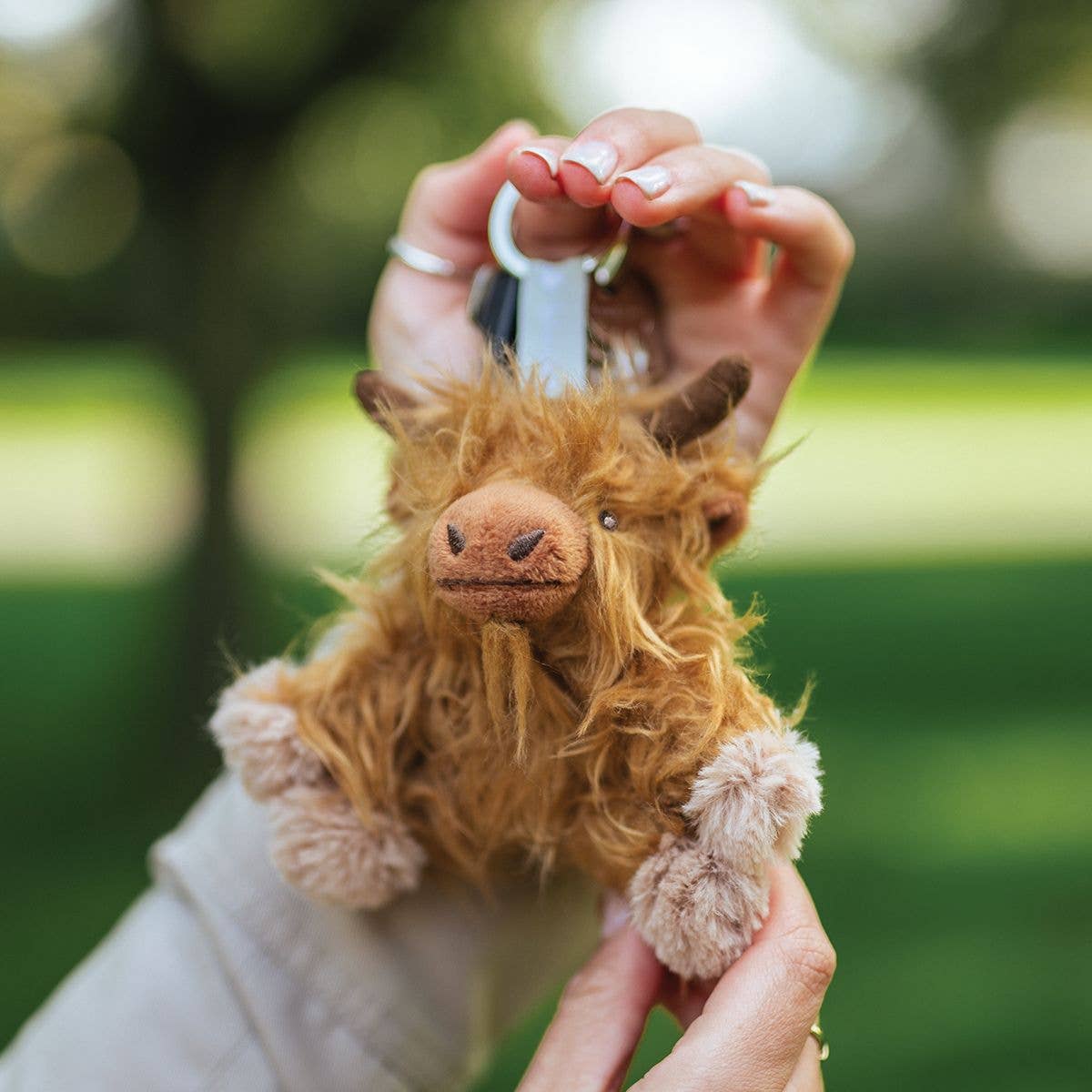 Wrendale Designs - Highland Cow Plush Keyring
