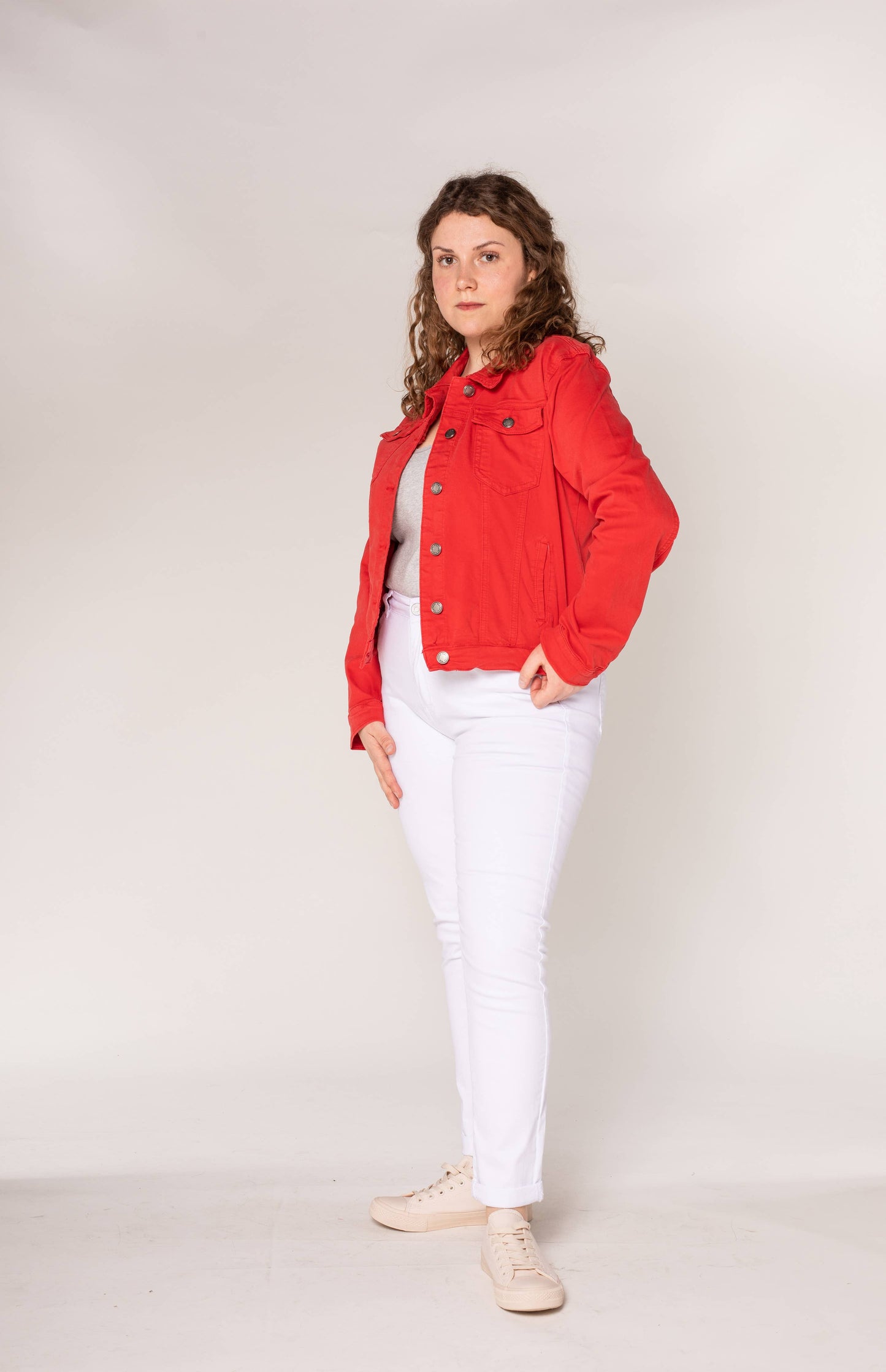 Nina Carter - Color Jacket - Plus size Sage