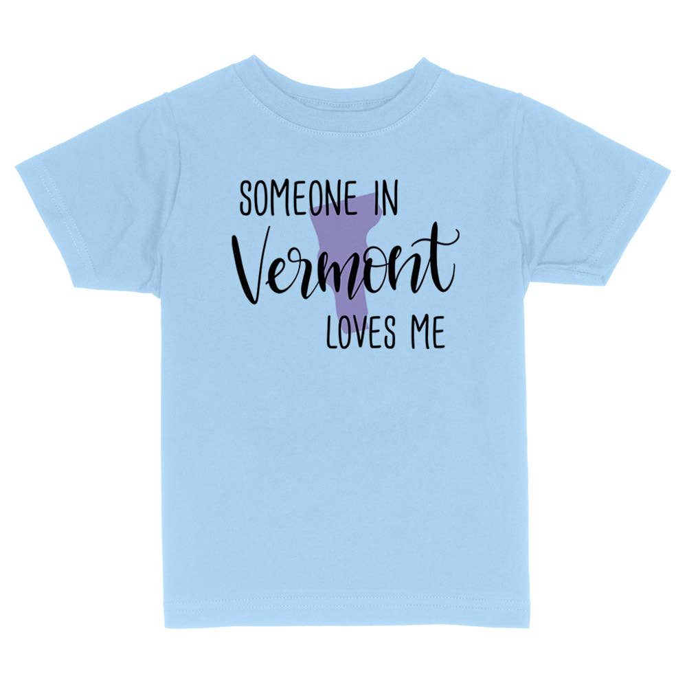 Itsy Bitsy Bella Co - Someone In Vermont Loves Me Toddler and Youth Shirt